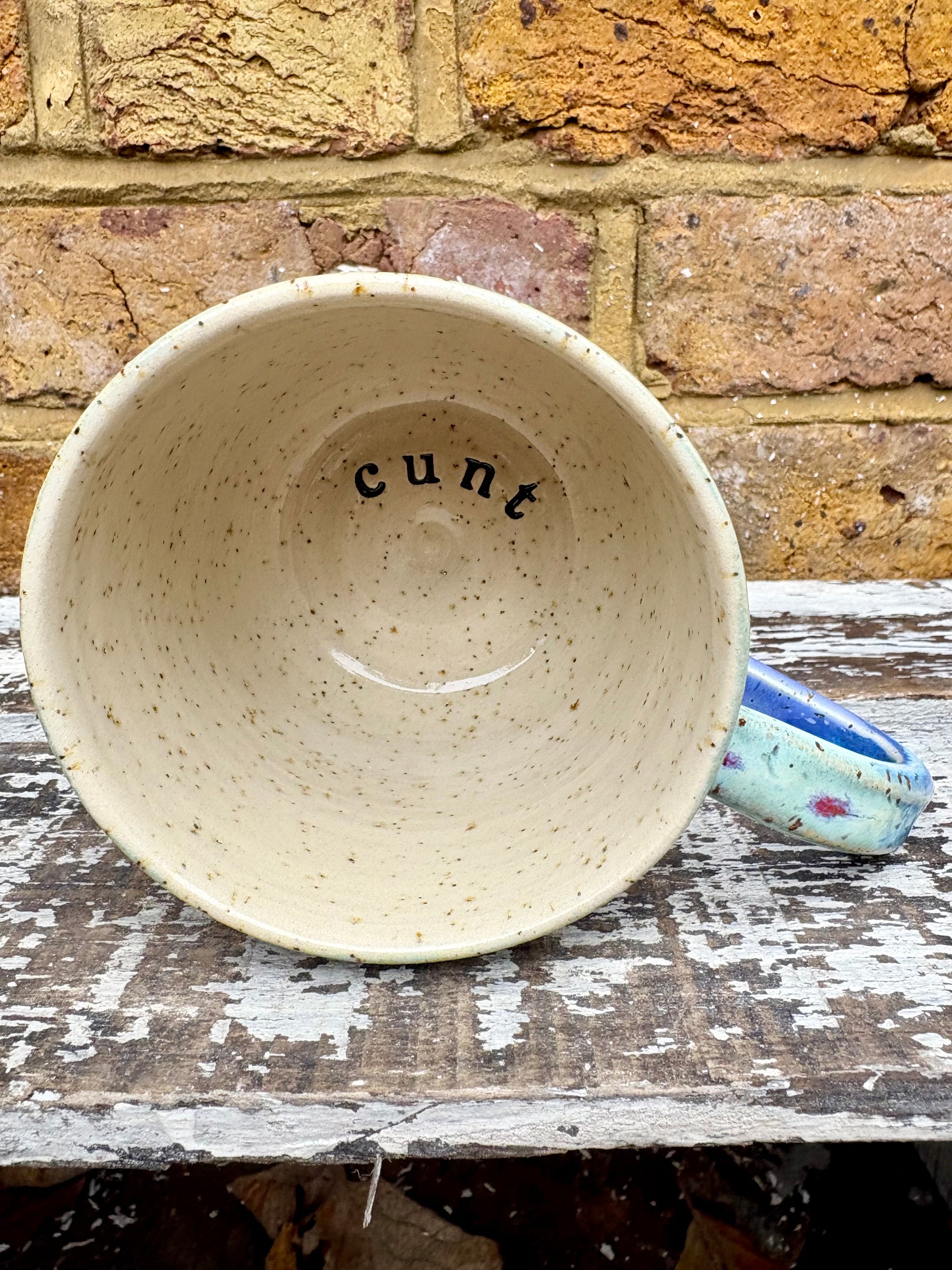 Cunt mug (turq blue)