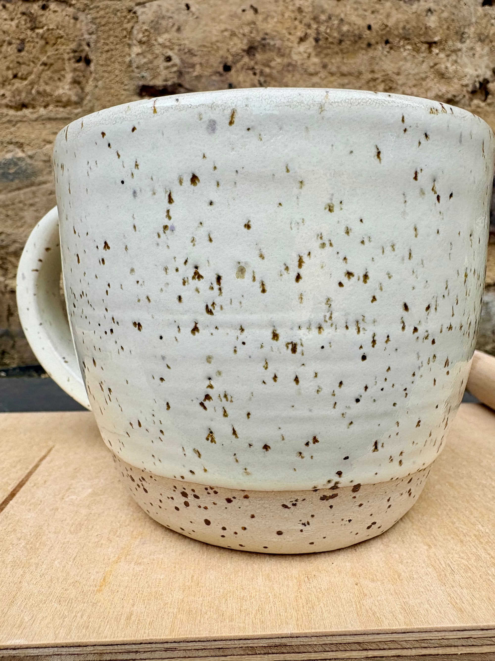 "here comes the sun" mug (orange sun)
