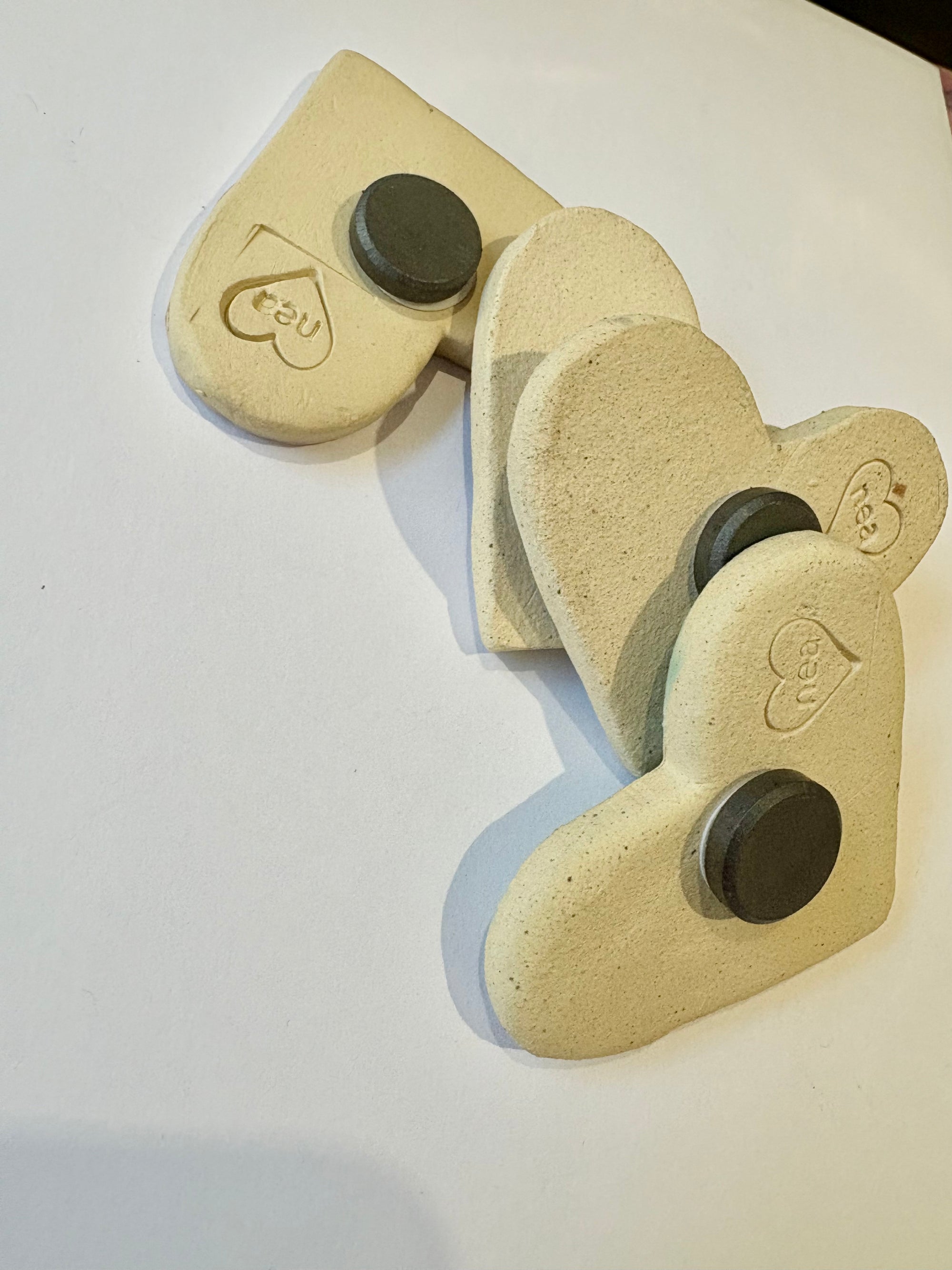 Sweary Magnet Set (4 medium sized heart shaped magnets)