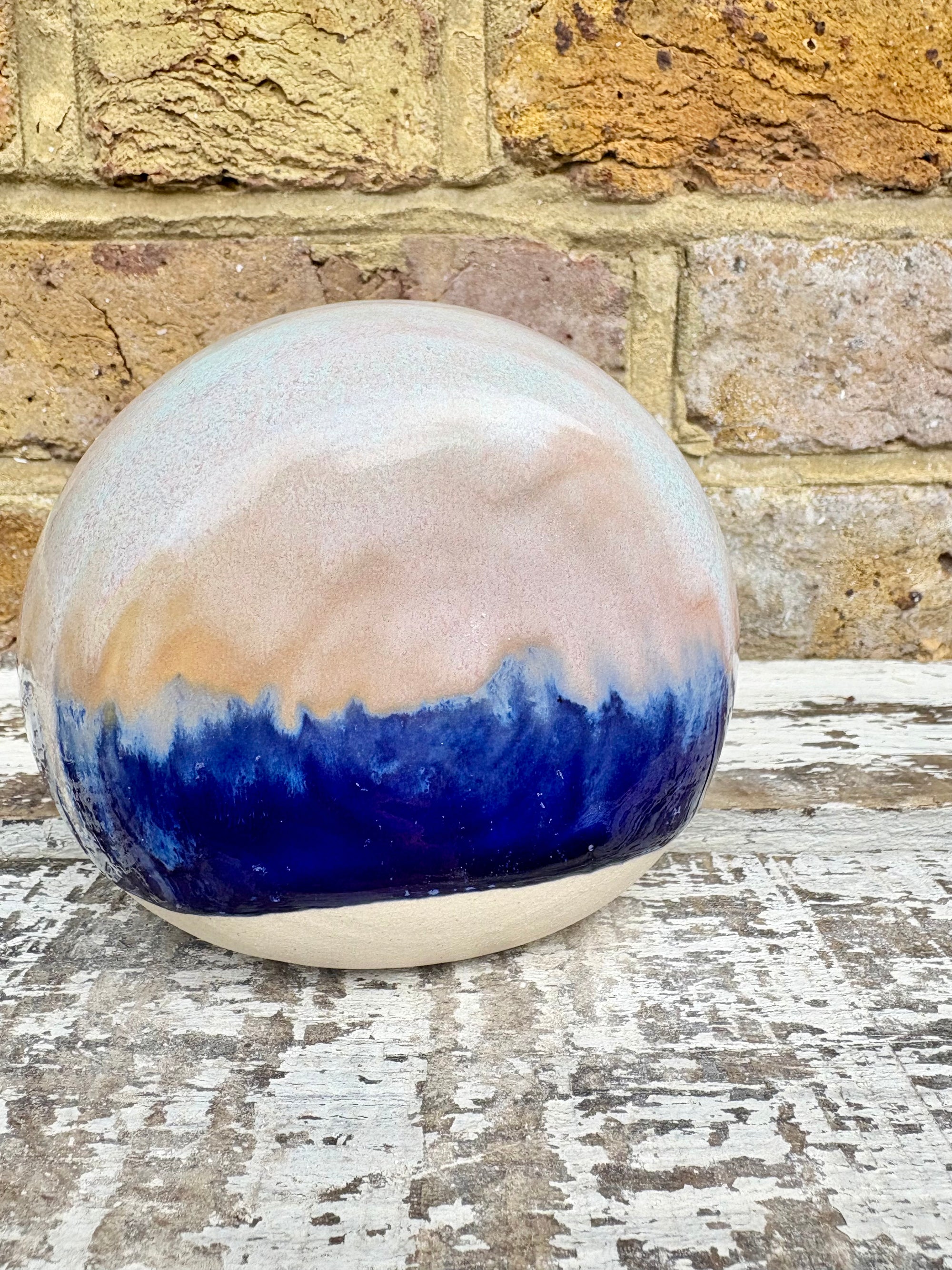 "Salty Bitch" Salt Pig (Blue Night Sky)