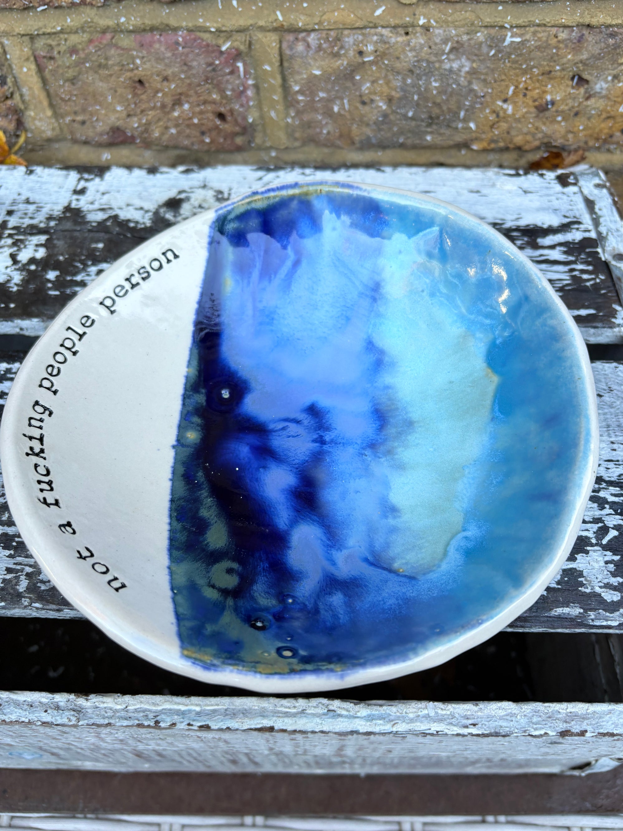 "not a fucking People Person" bowl