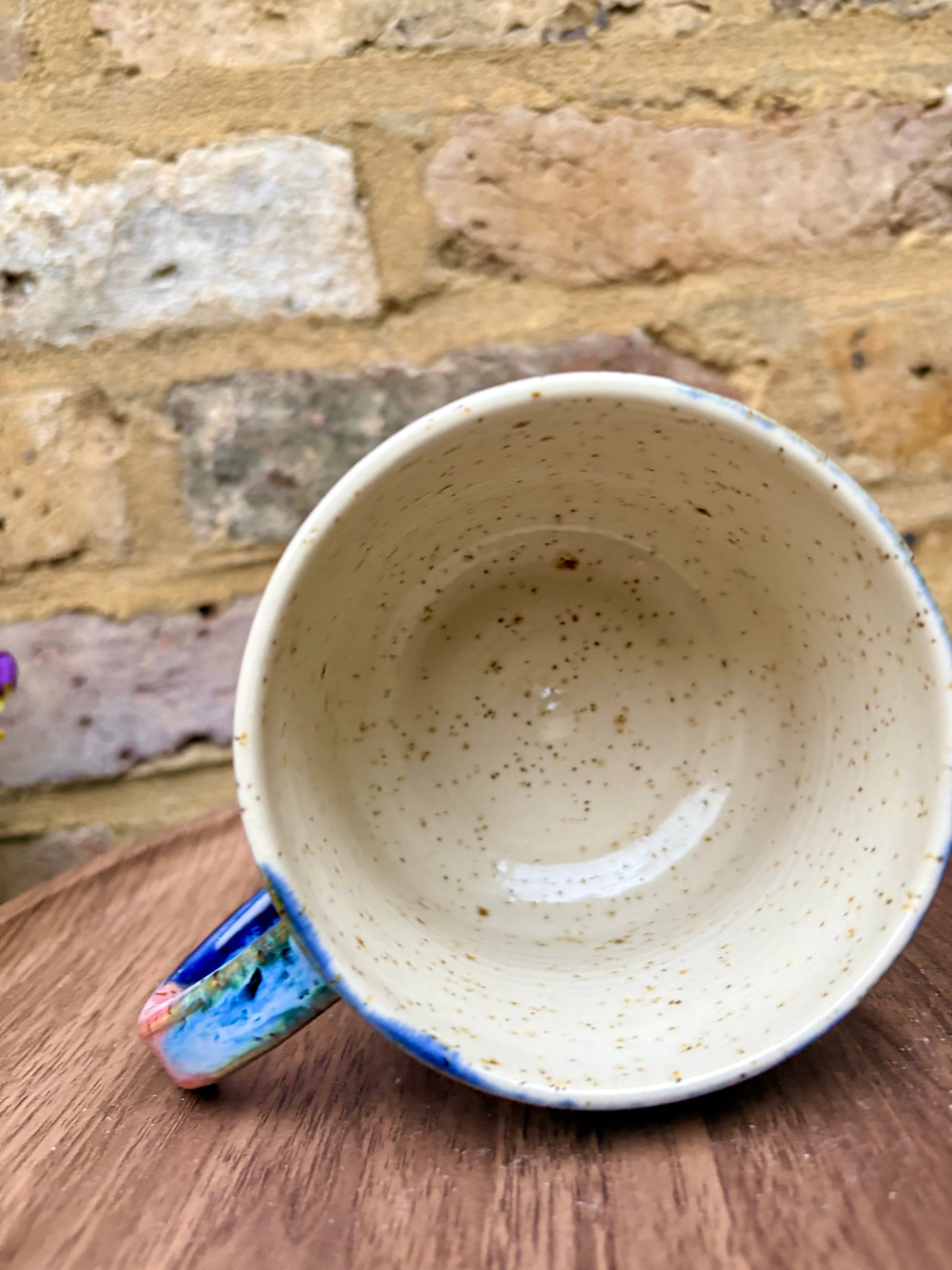 “fuck normal, i want magic" mug (Blue Night Sky)