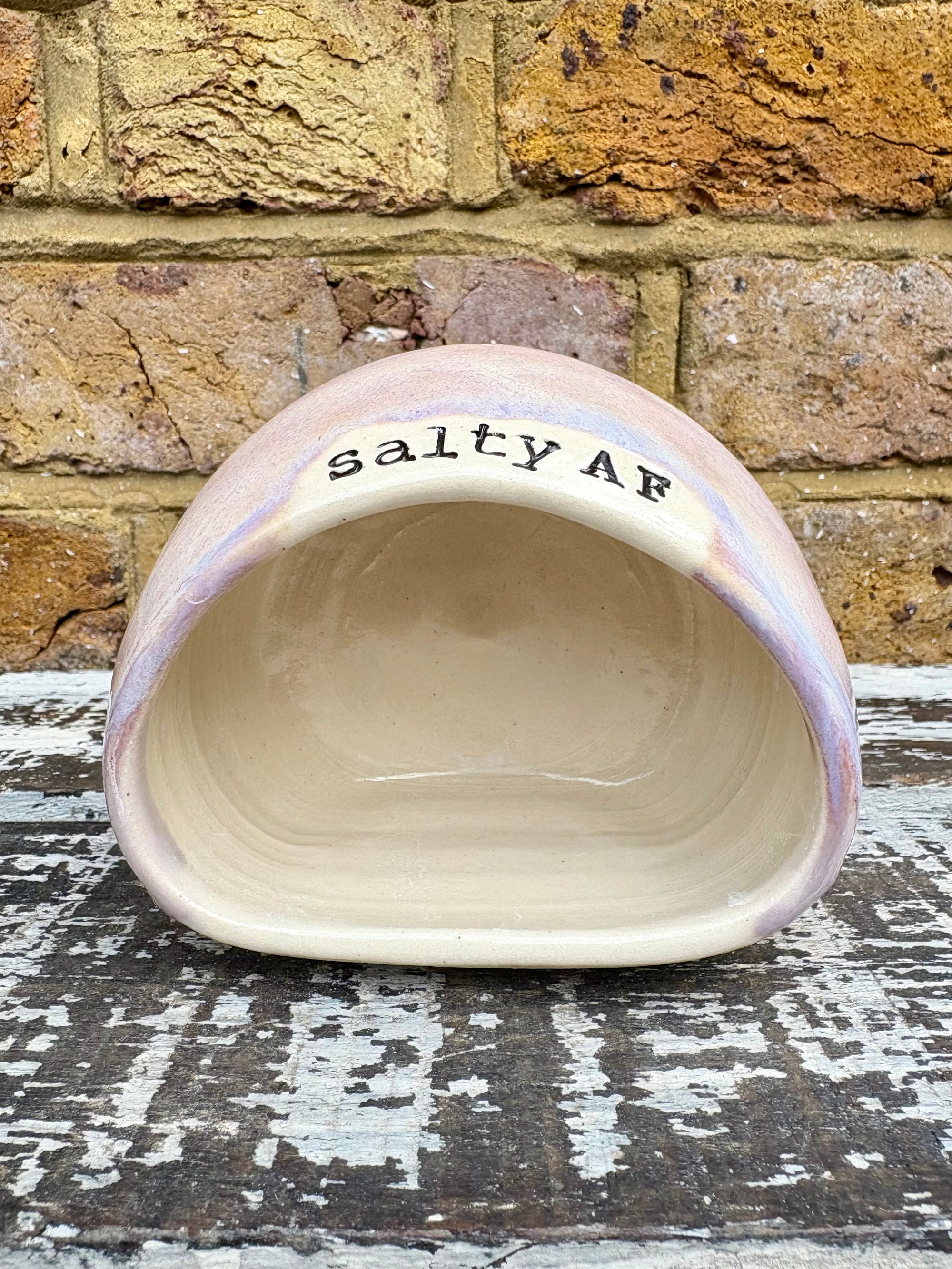 "Salty AF" Salt Pig (Lilac)