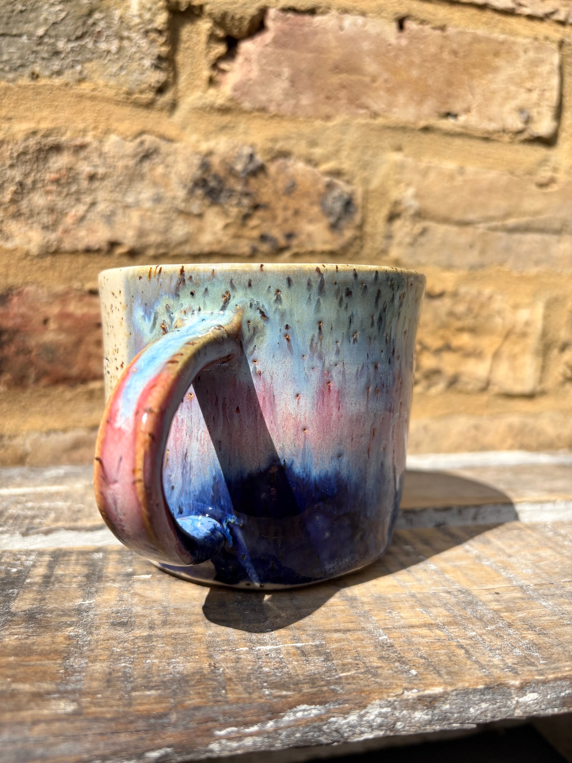 “the correct word is "vulva" mug (pink night sky)