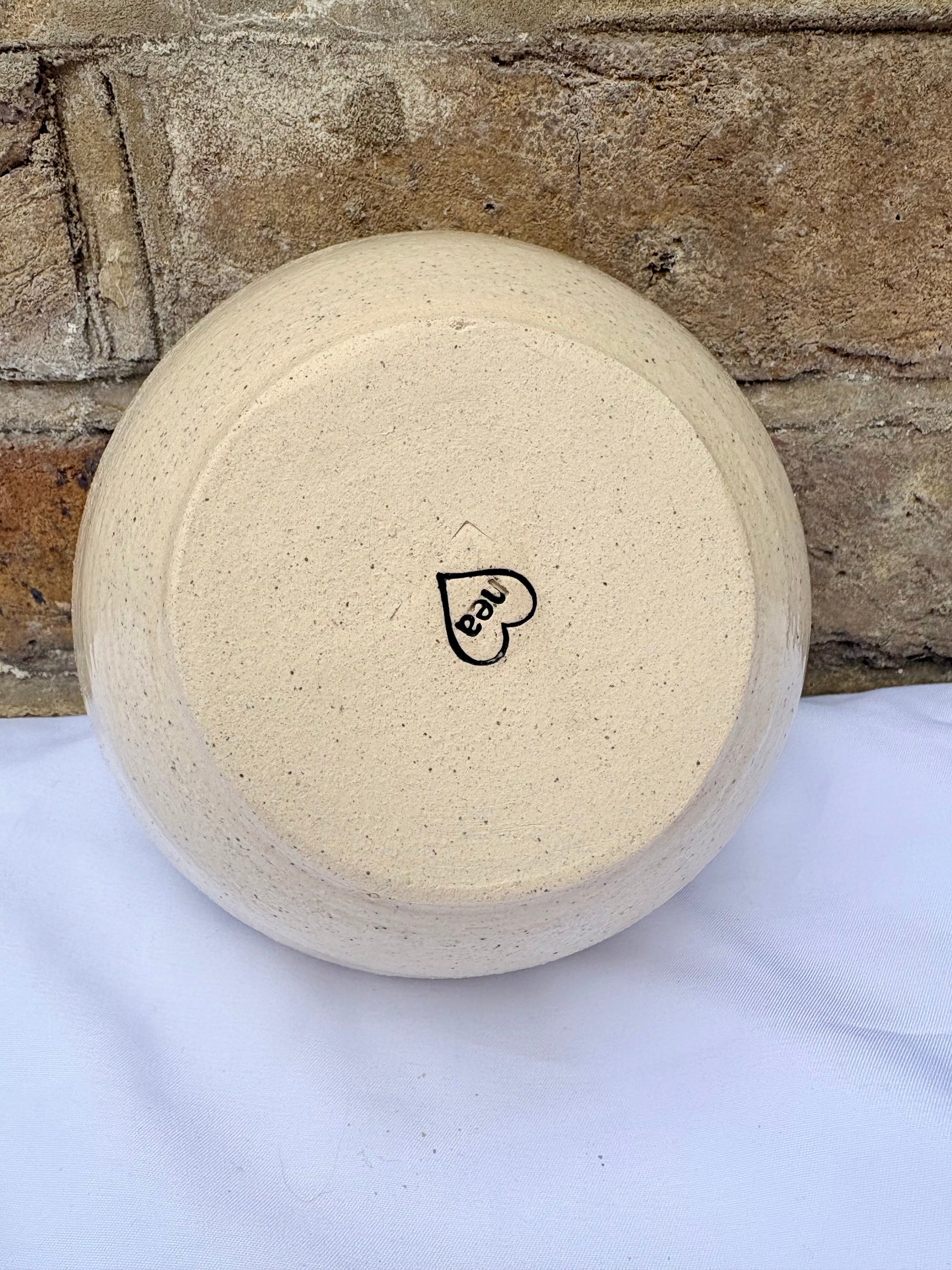 “small talk survivor" bowl (Lavender Sky)