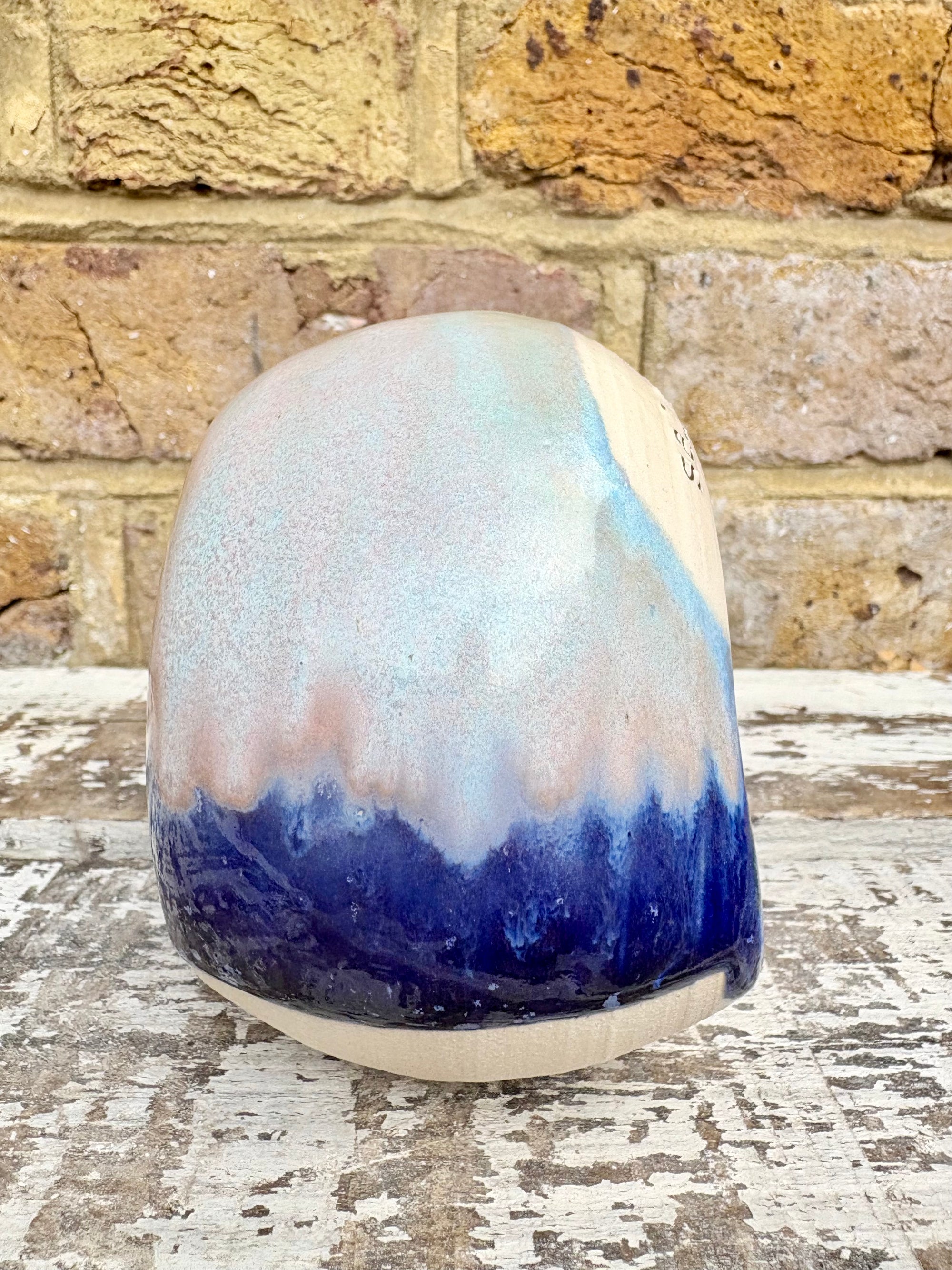 "Salty Bitch" Salt Pig (Blue Night Sky)