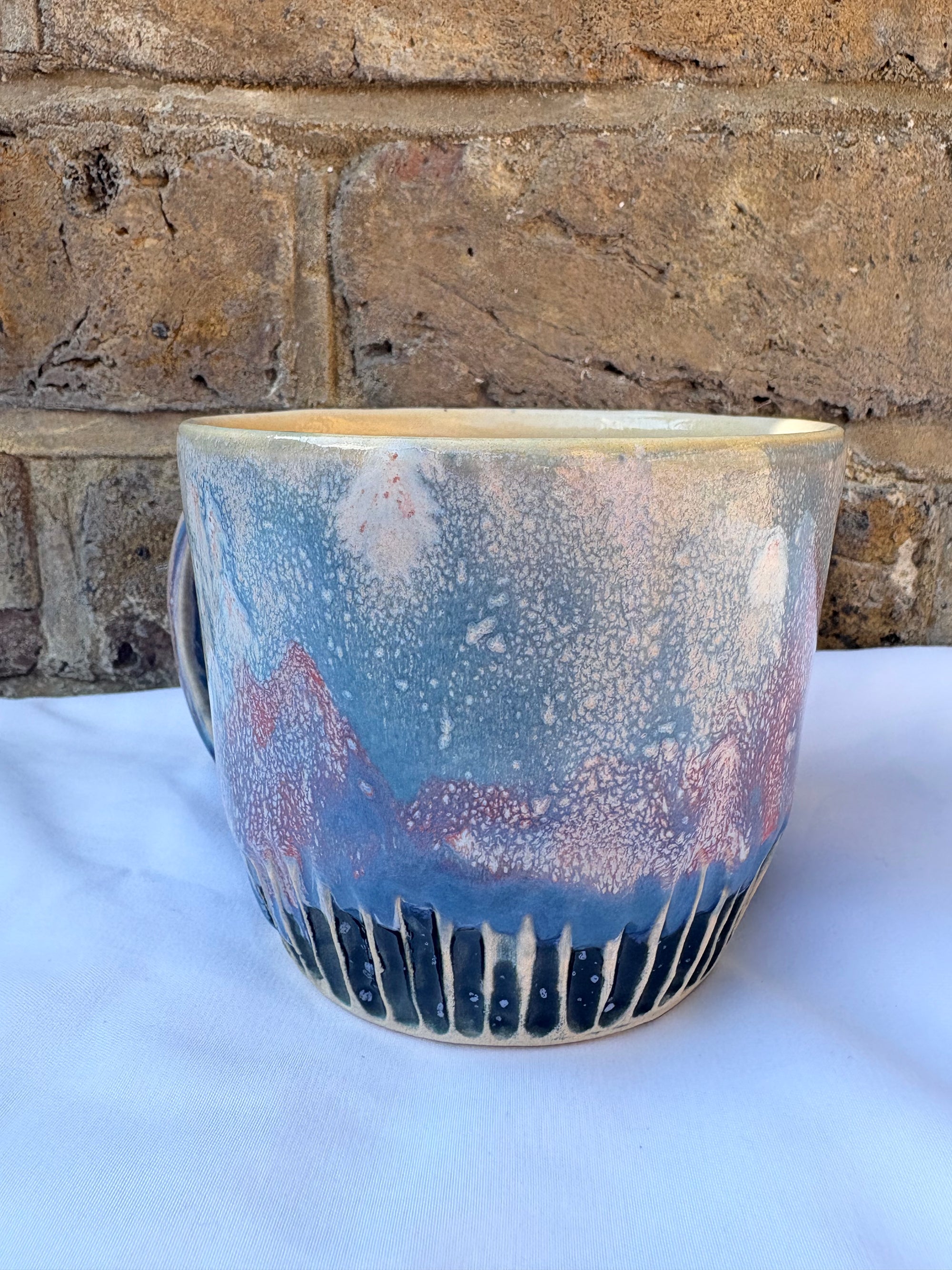 "ew, people" mug (Blue Night Sky)