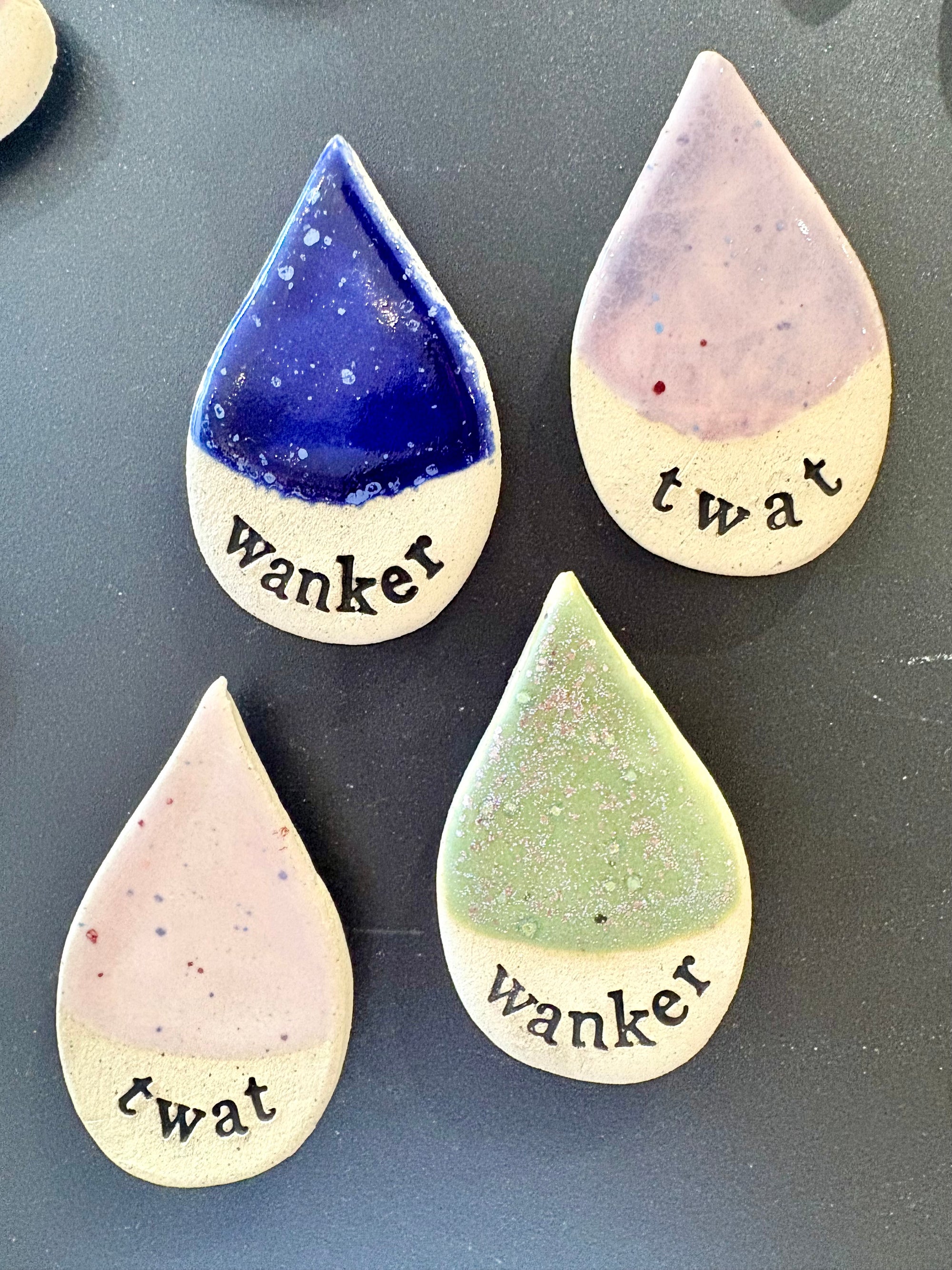 Sweary Magnet Set (4 magnets)