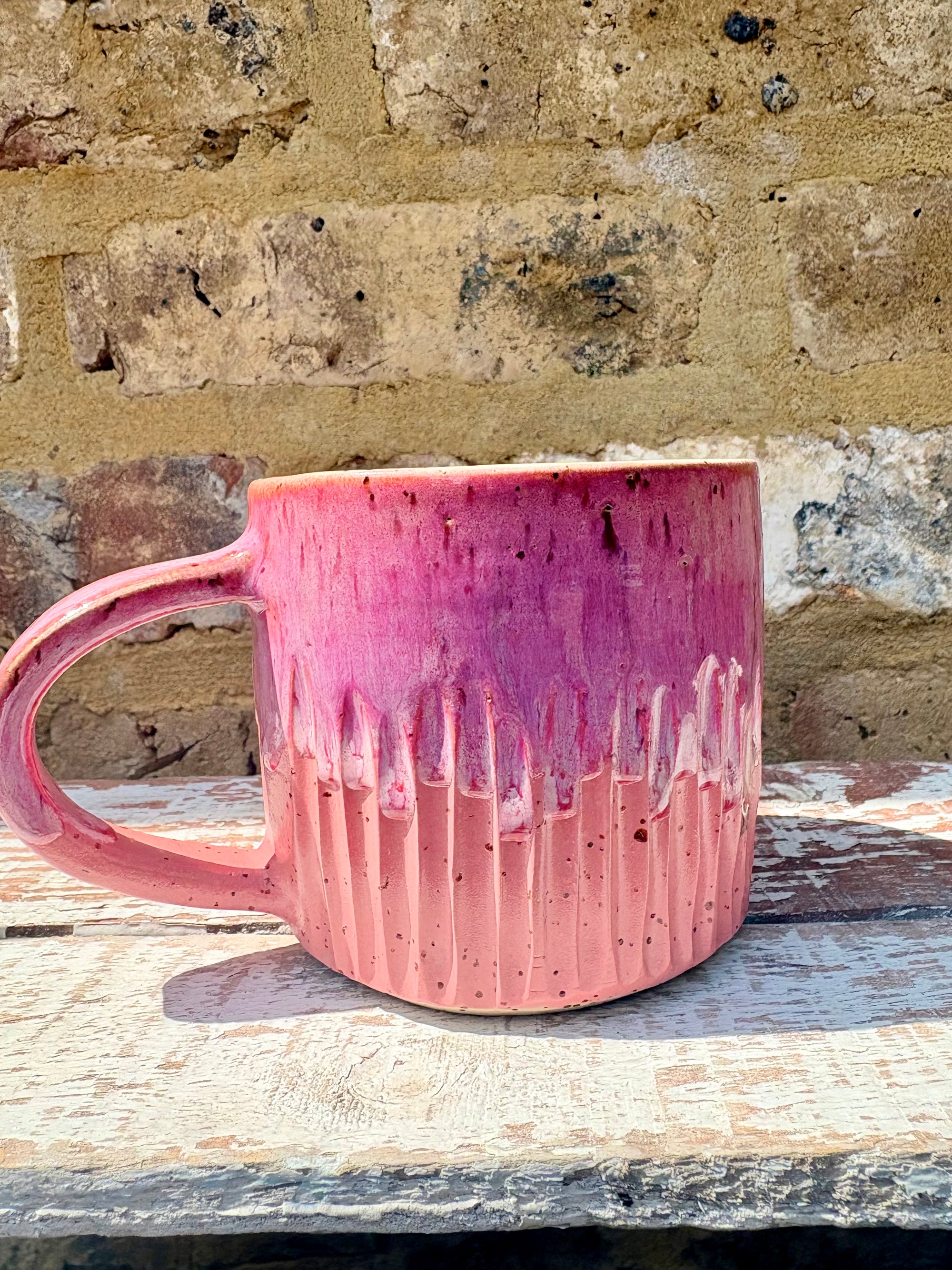 "everyone else is a grade A cunt" mug (pinks)