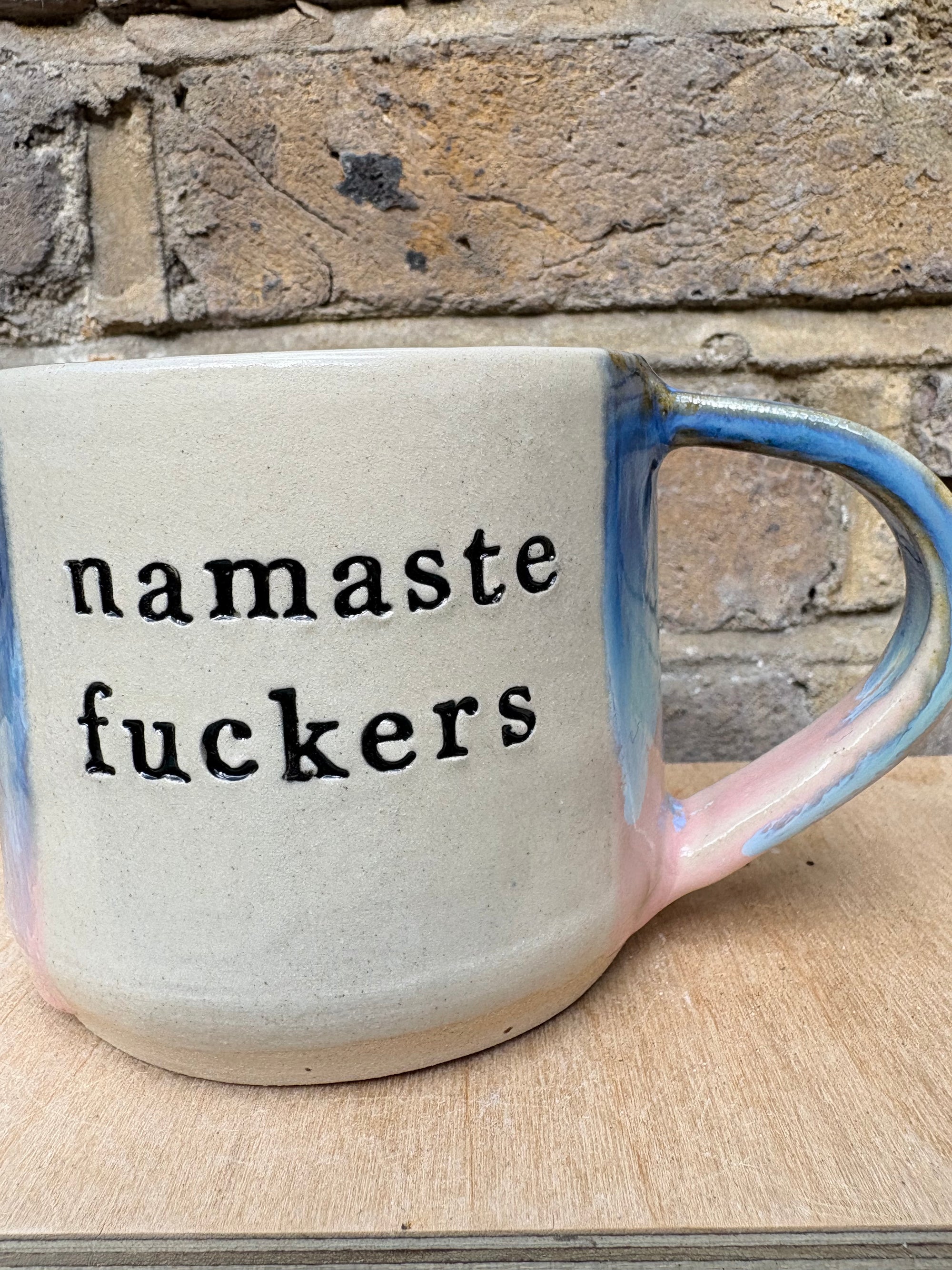 Namaste Fuckers mug