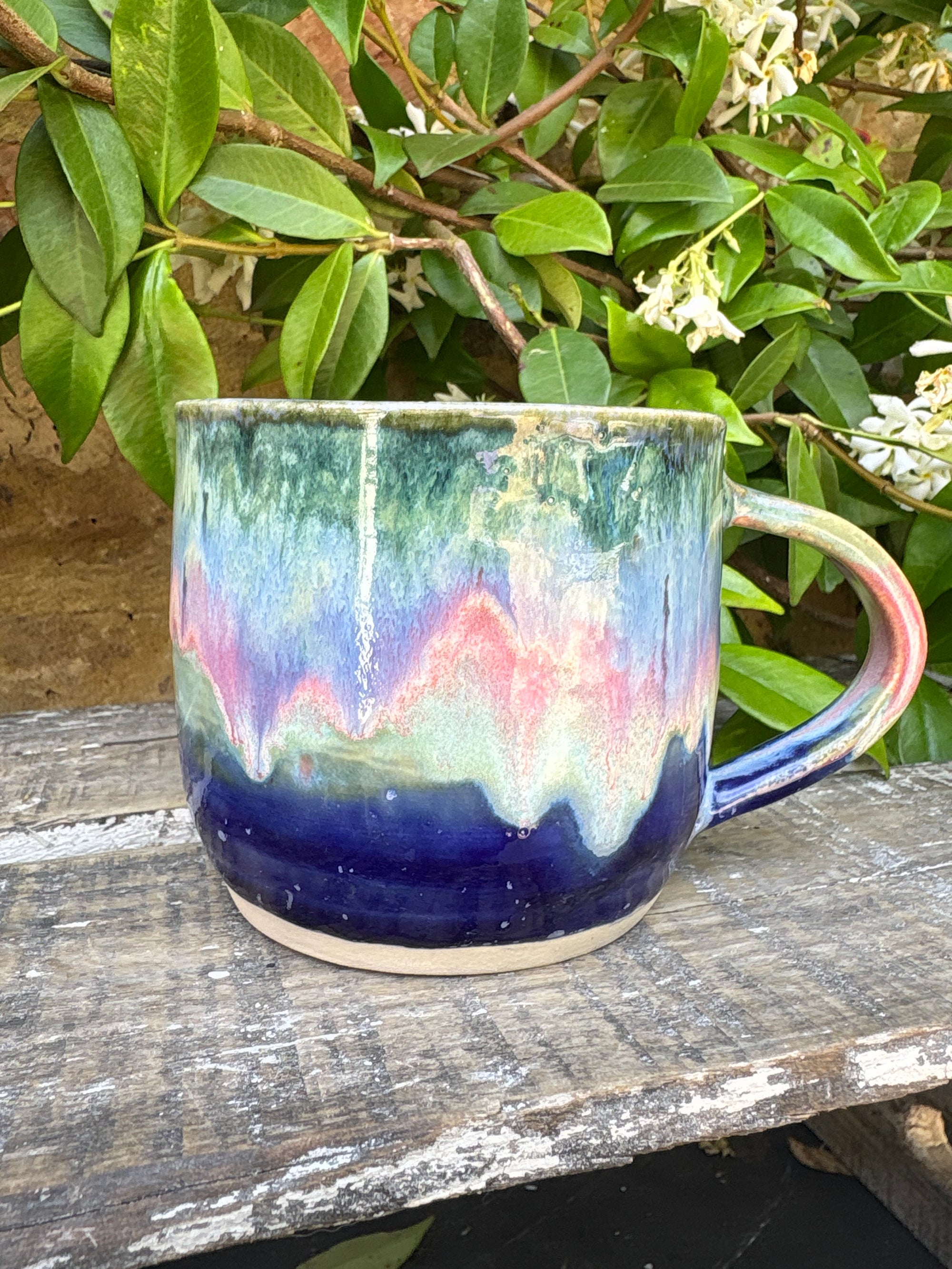 “Fuck off i'm reading" mug (Pink Night Sky)