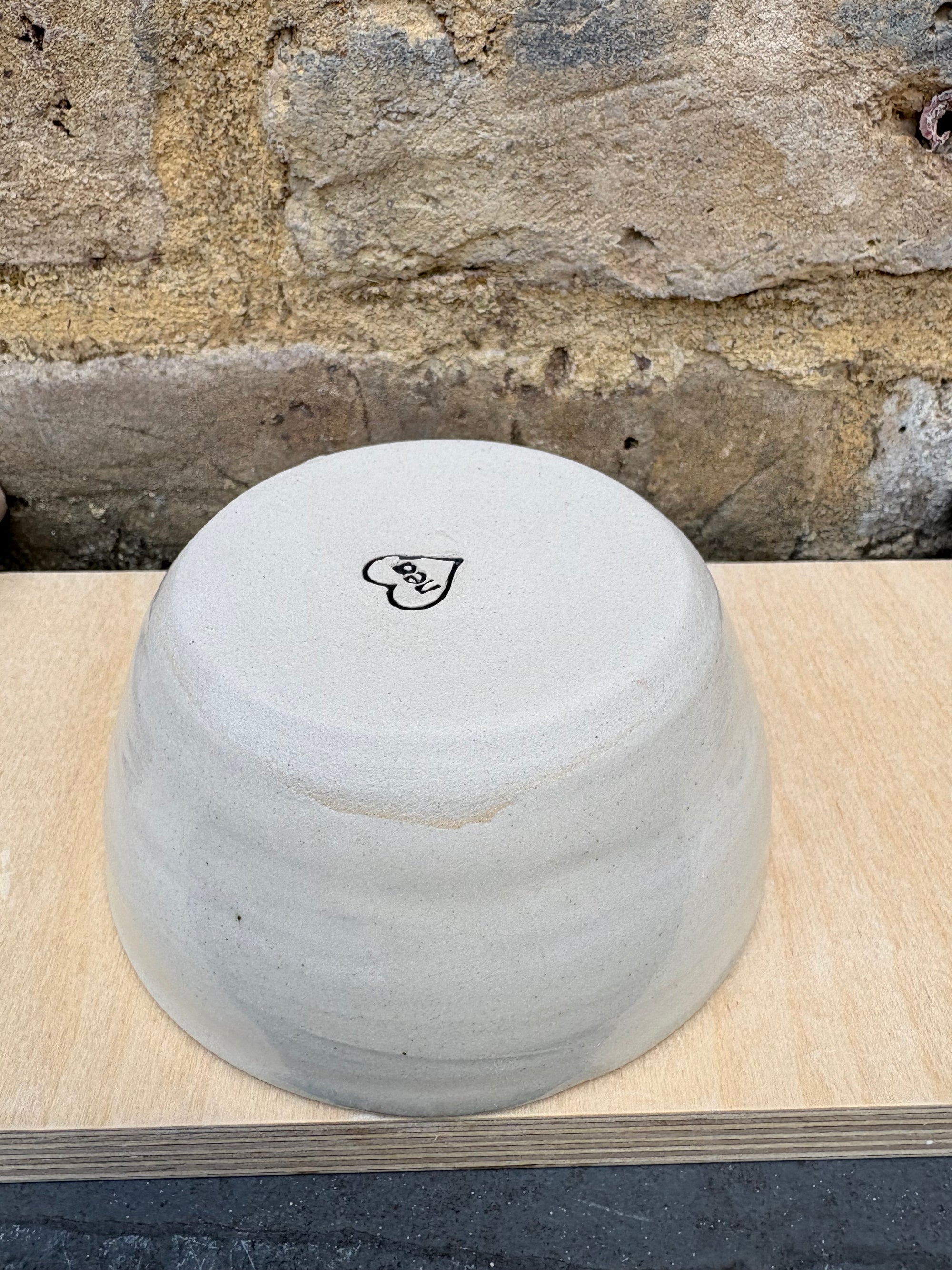 "eat me out" snack bowl (light blue sky)