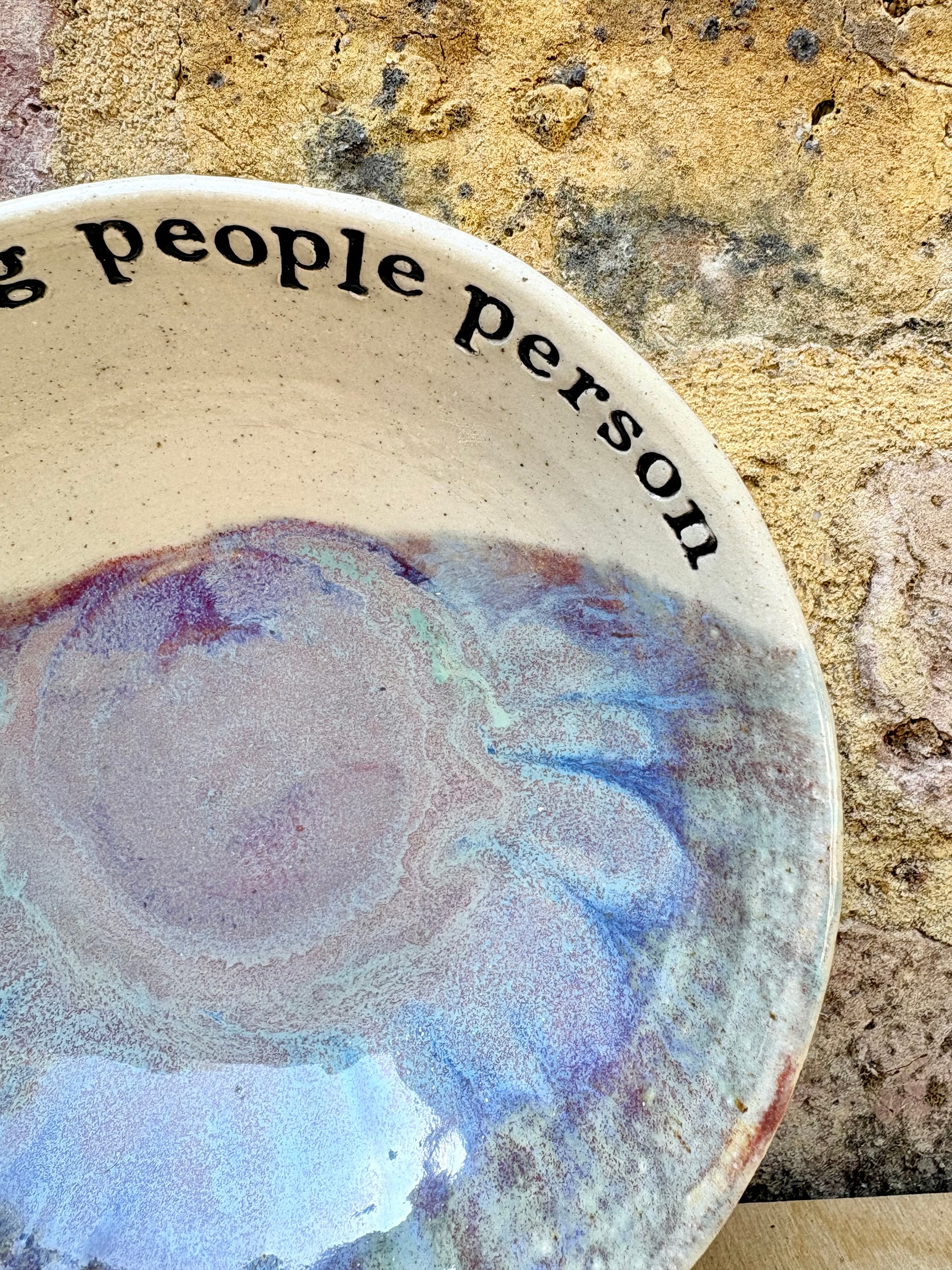 "not a fucking People Person" bowl