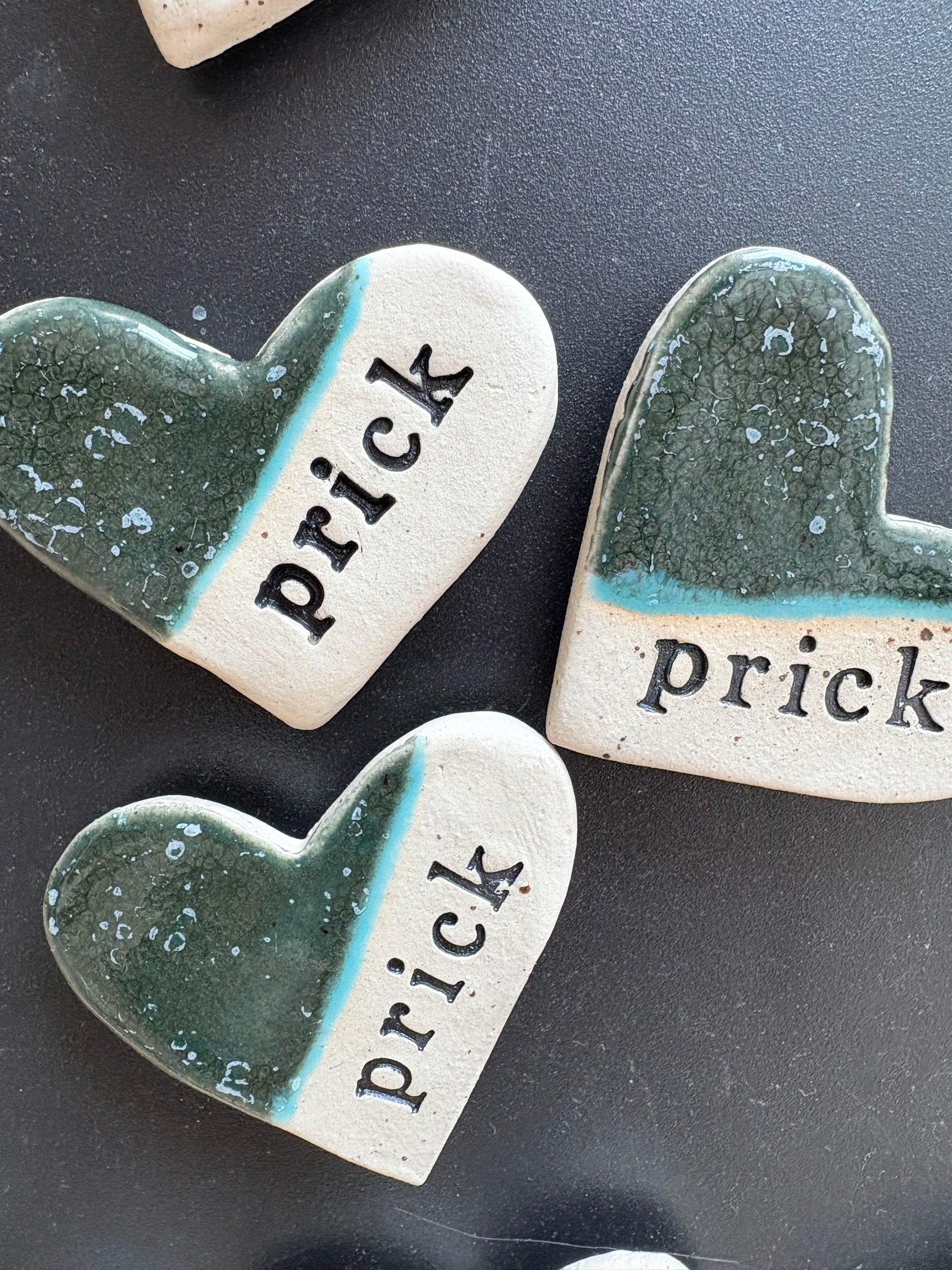 “Prick” Magnet (dark green, medium)