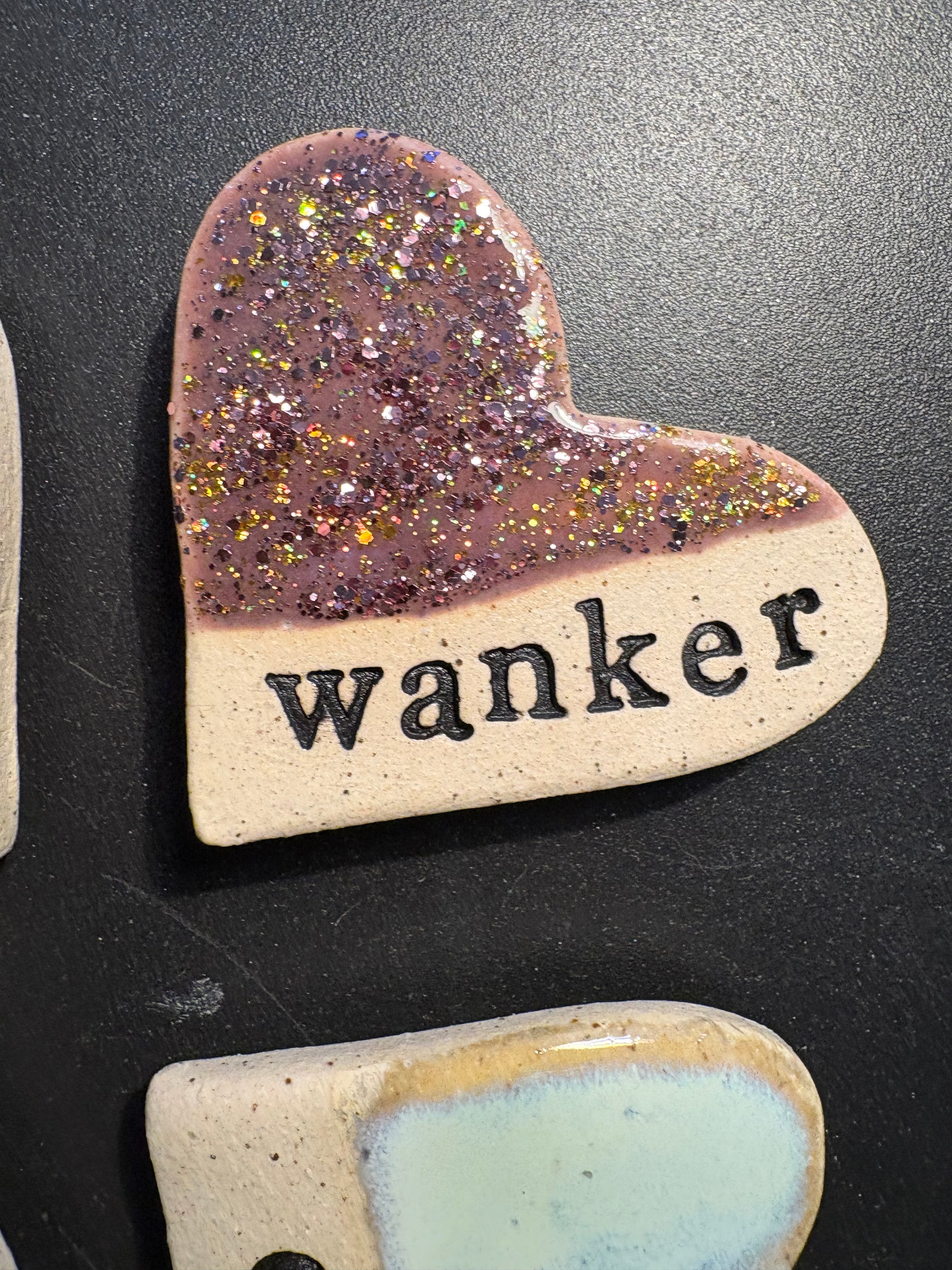 Sweary Magnet Set (4 heart shaped magnets)