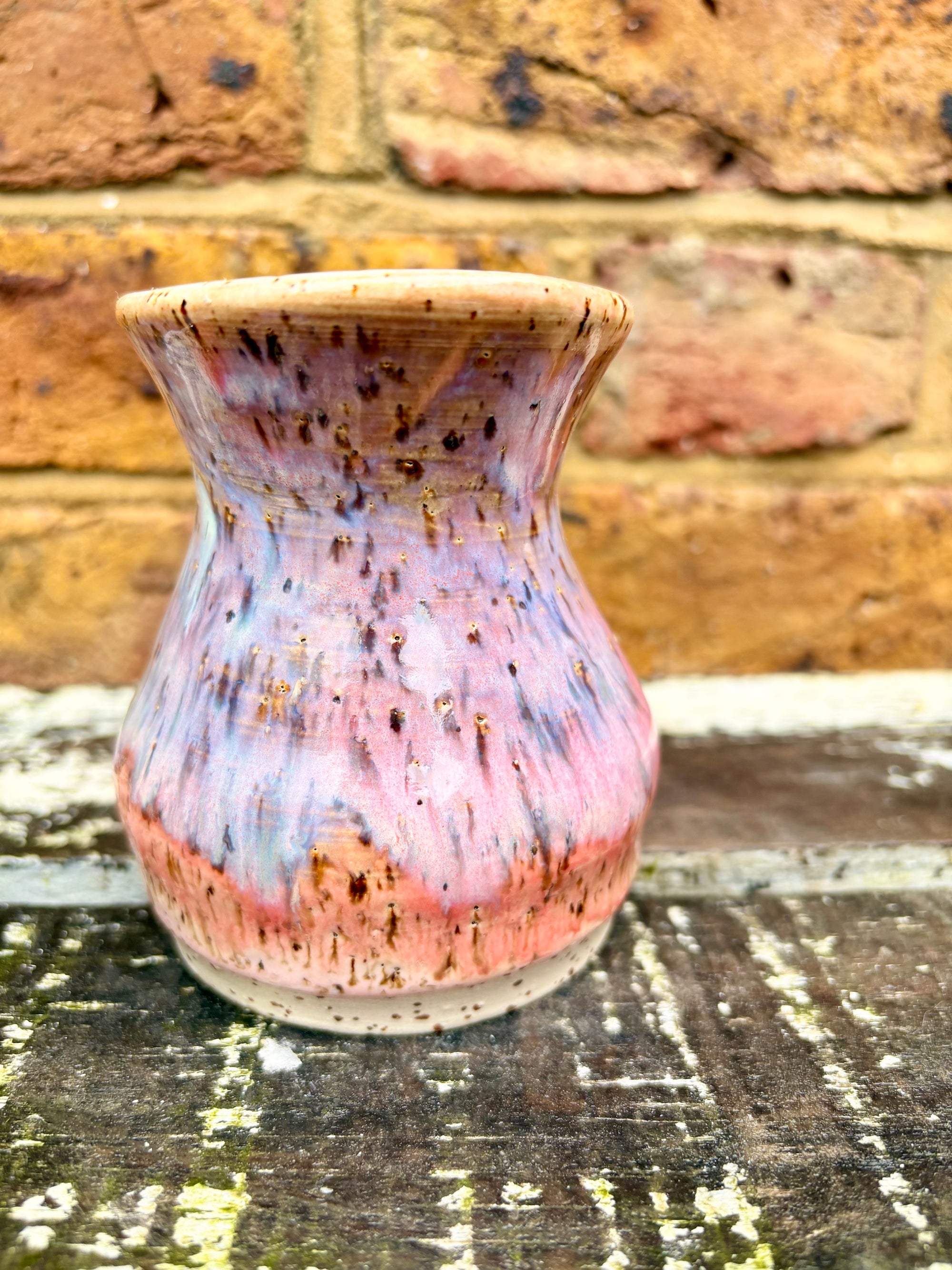 "bloom, die, repeat" chubby vase (lilac)