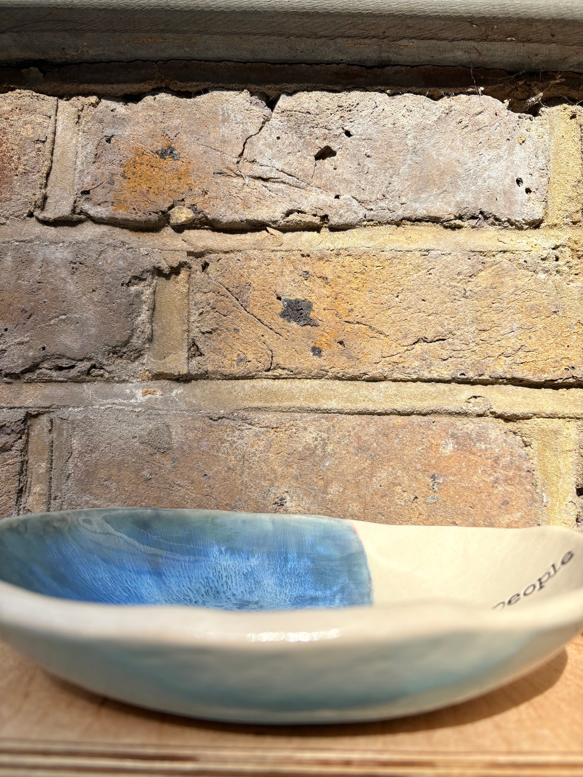 Charles Bukowski quote dish