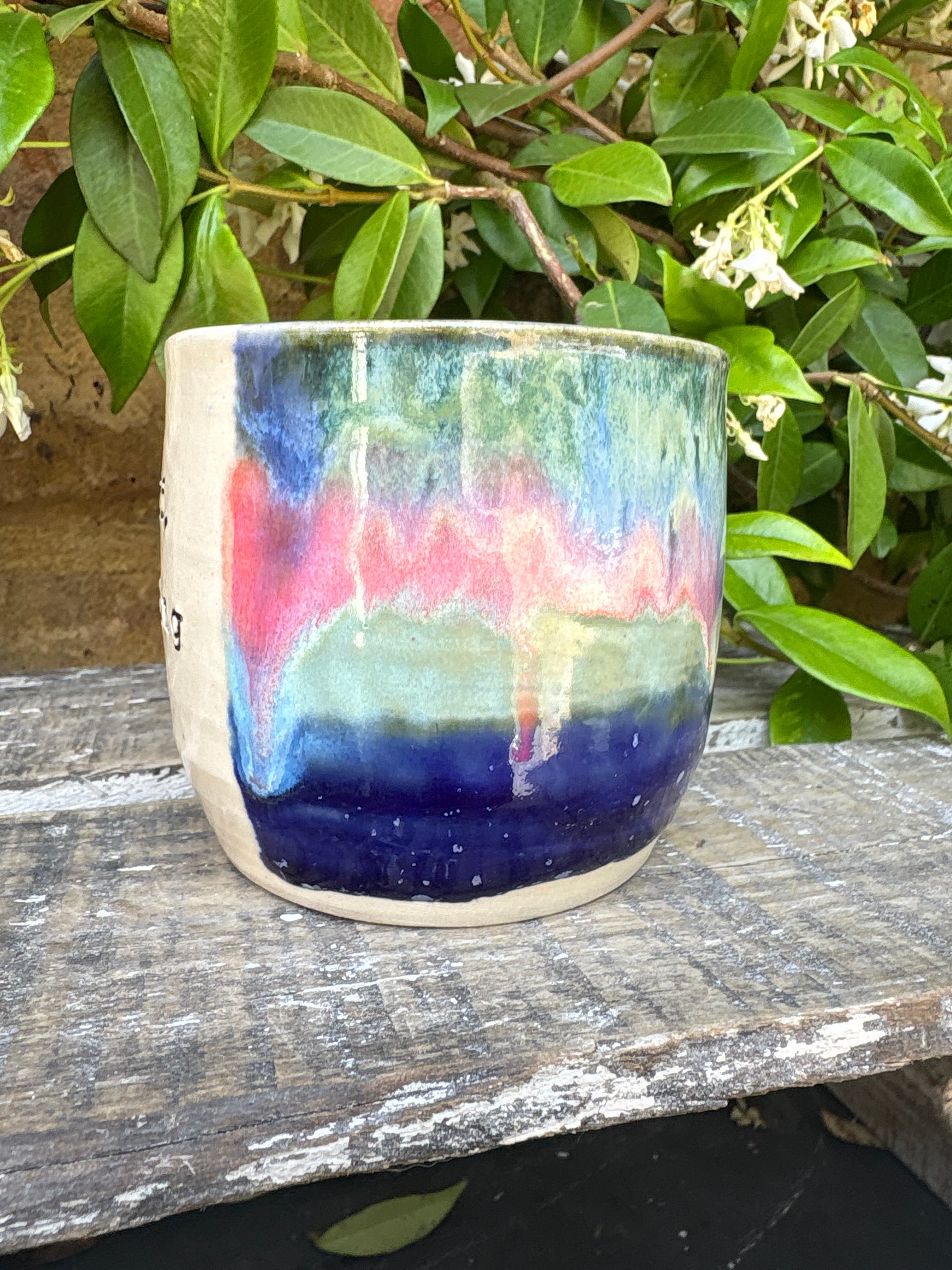 “Fuck off i'm reading" mug (Pink Night Sky)