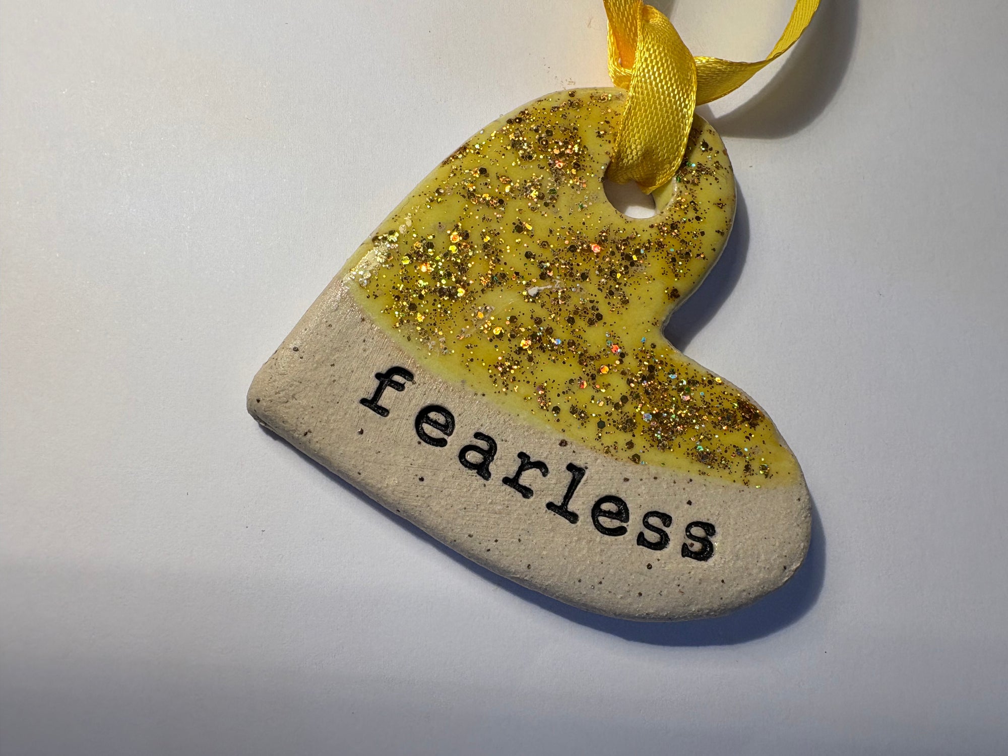 “fearless" hanging decoration