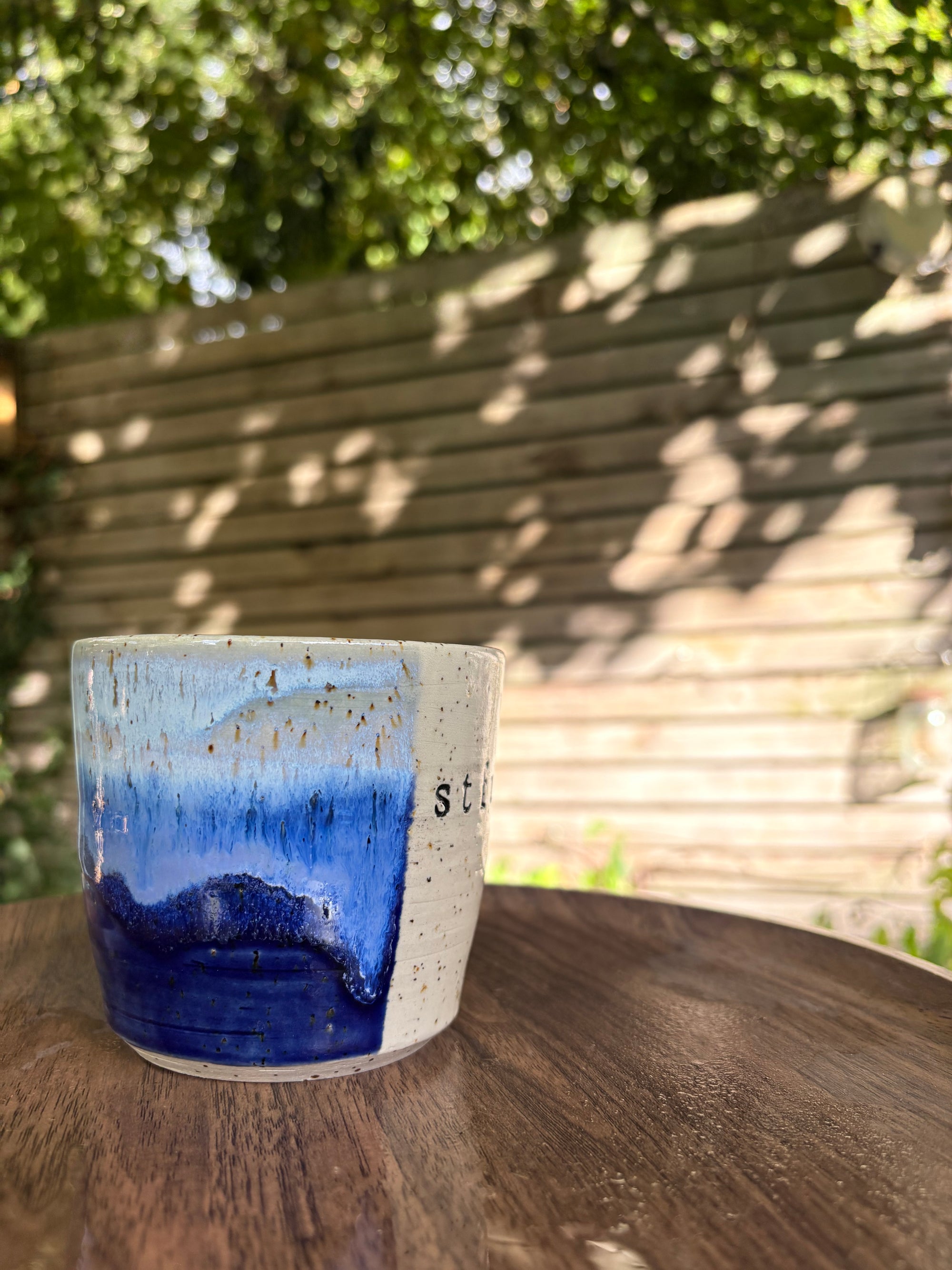 "stfu" mug (blues)