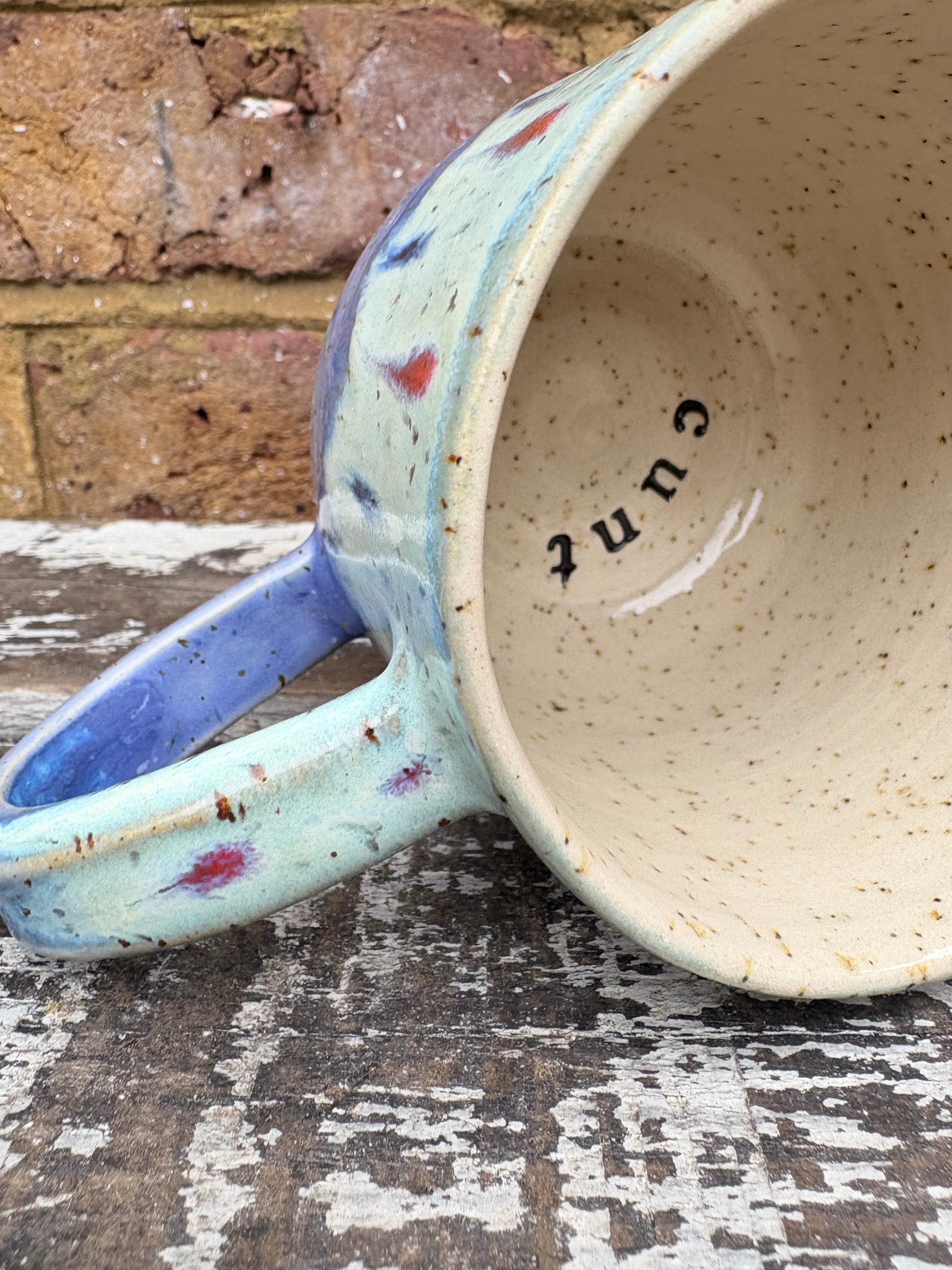 Cunt mug (turq blue)