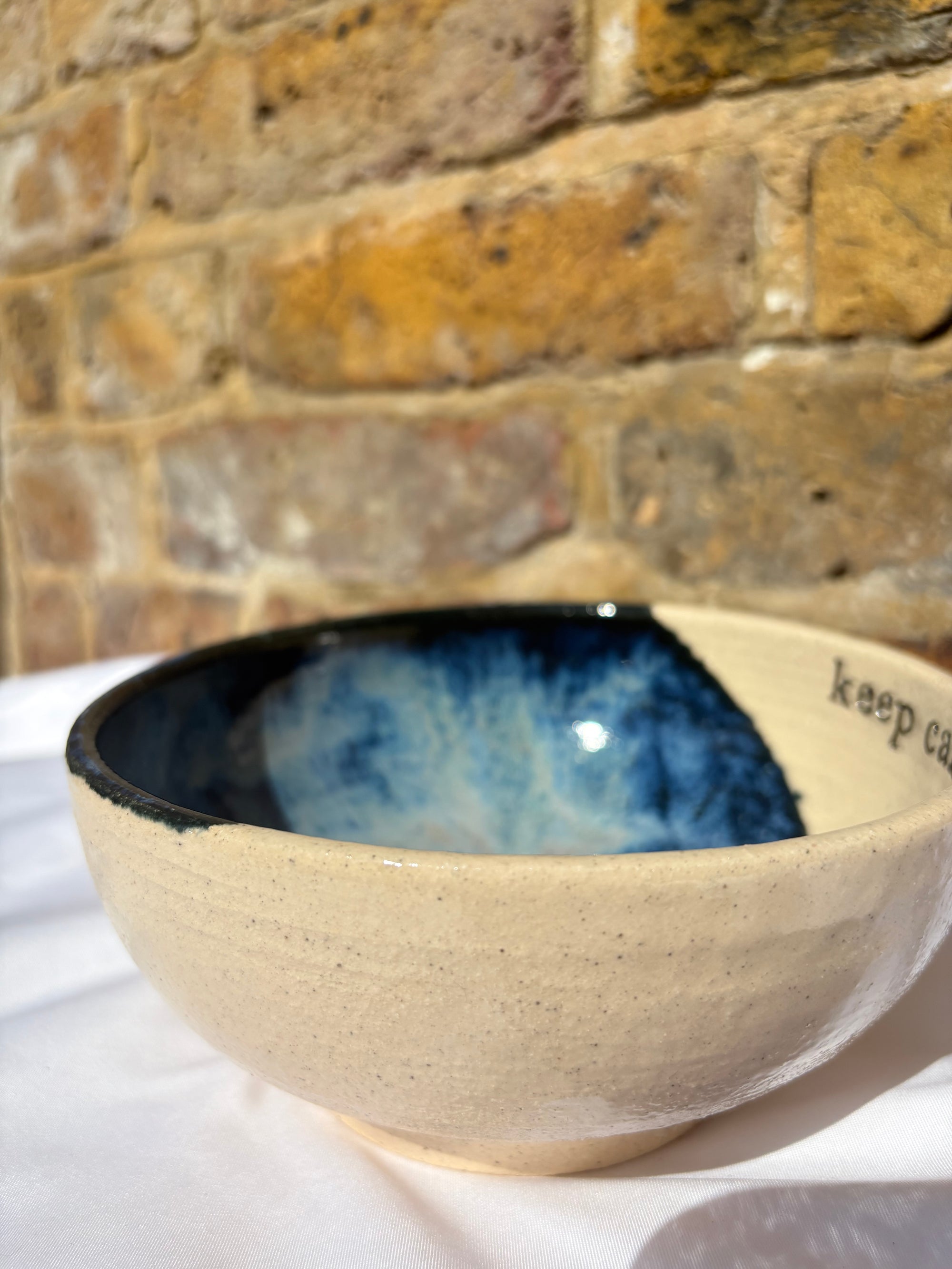 “keep calm and fuck off" bowl