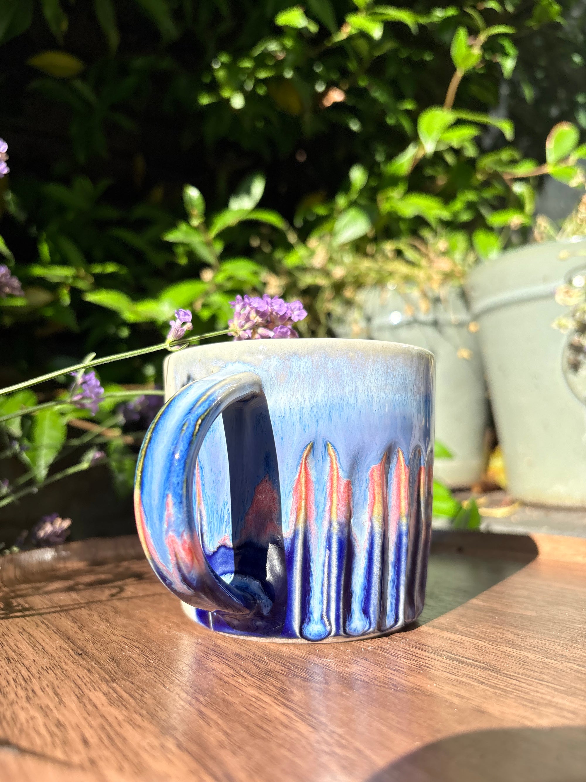 “welcome to the shit show" mug (Blue Night Sky)