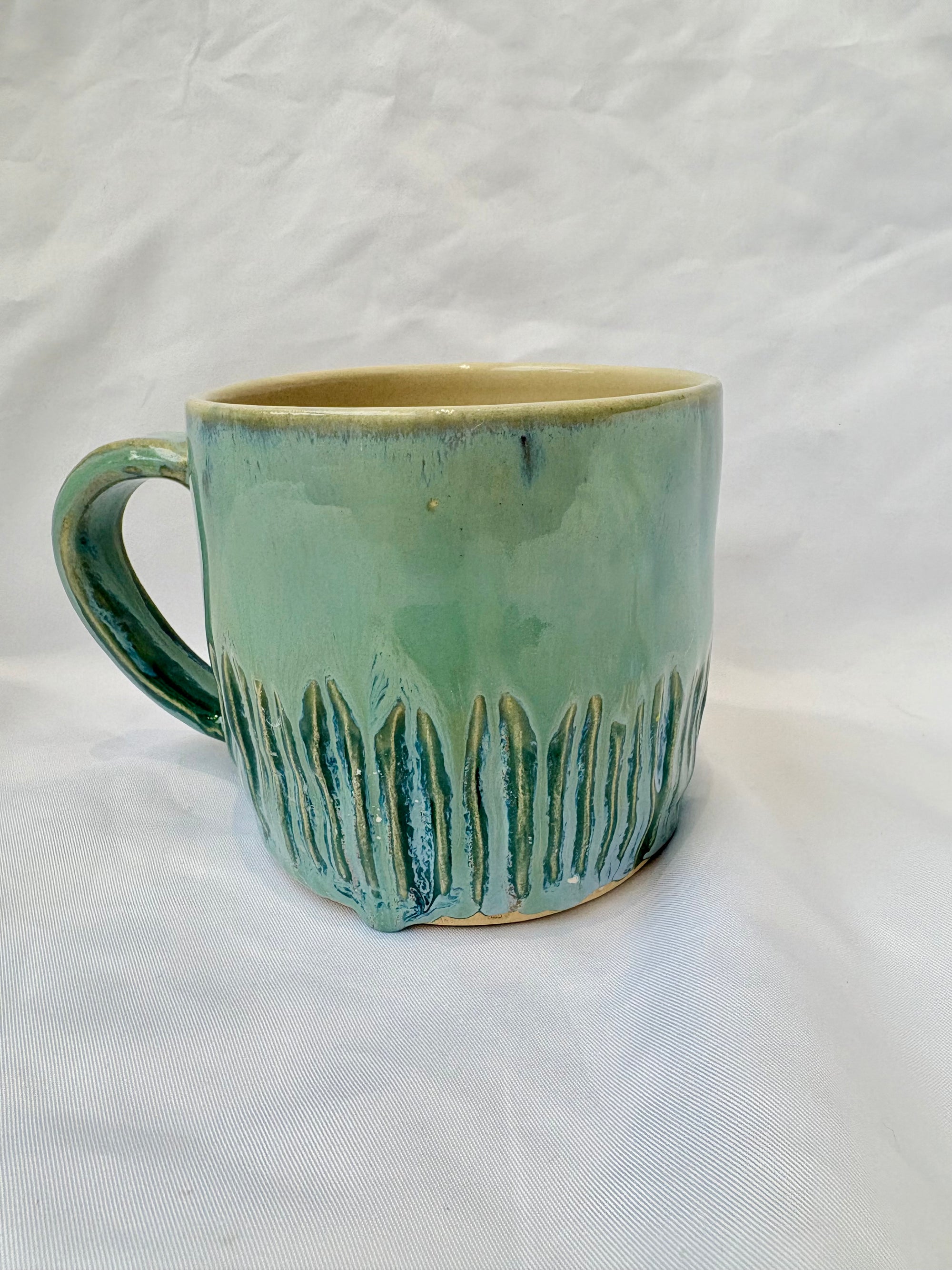 "professional overthinker" handmade mug
