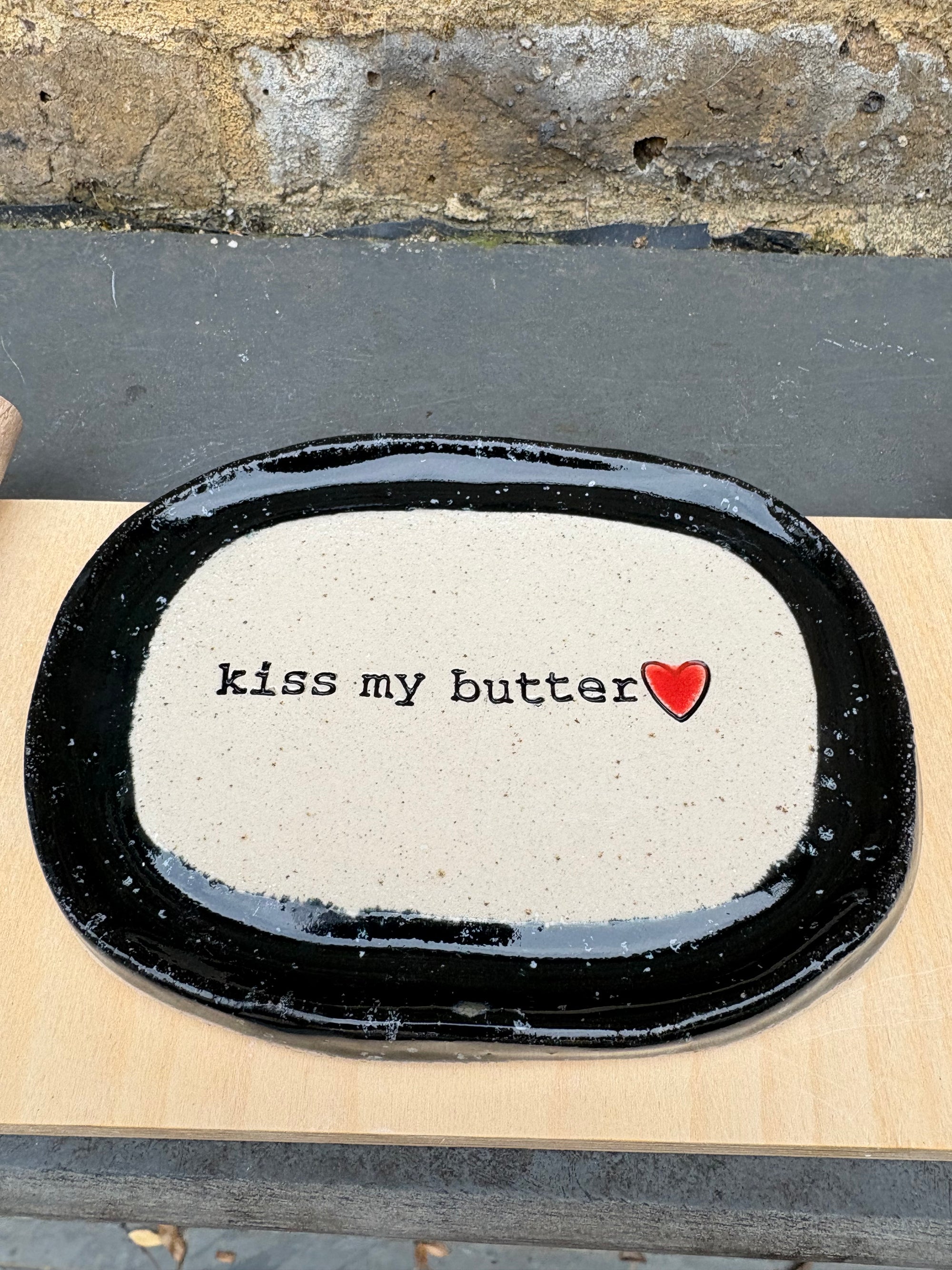 Butter Dish (kiss my butter ❤️)