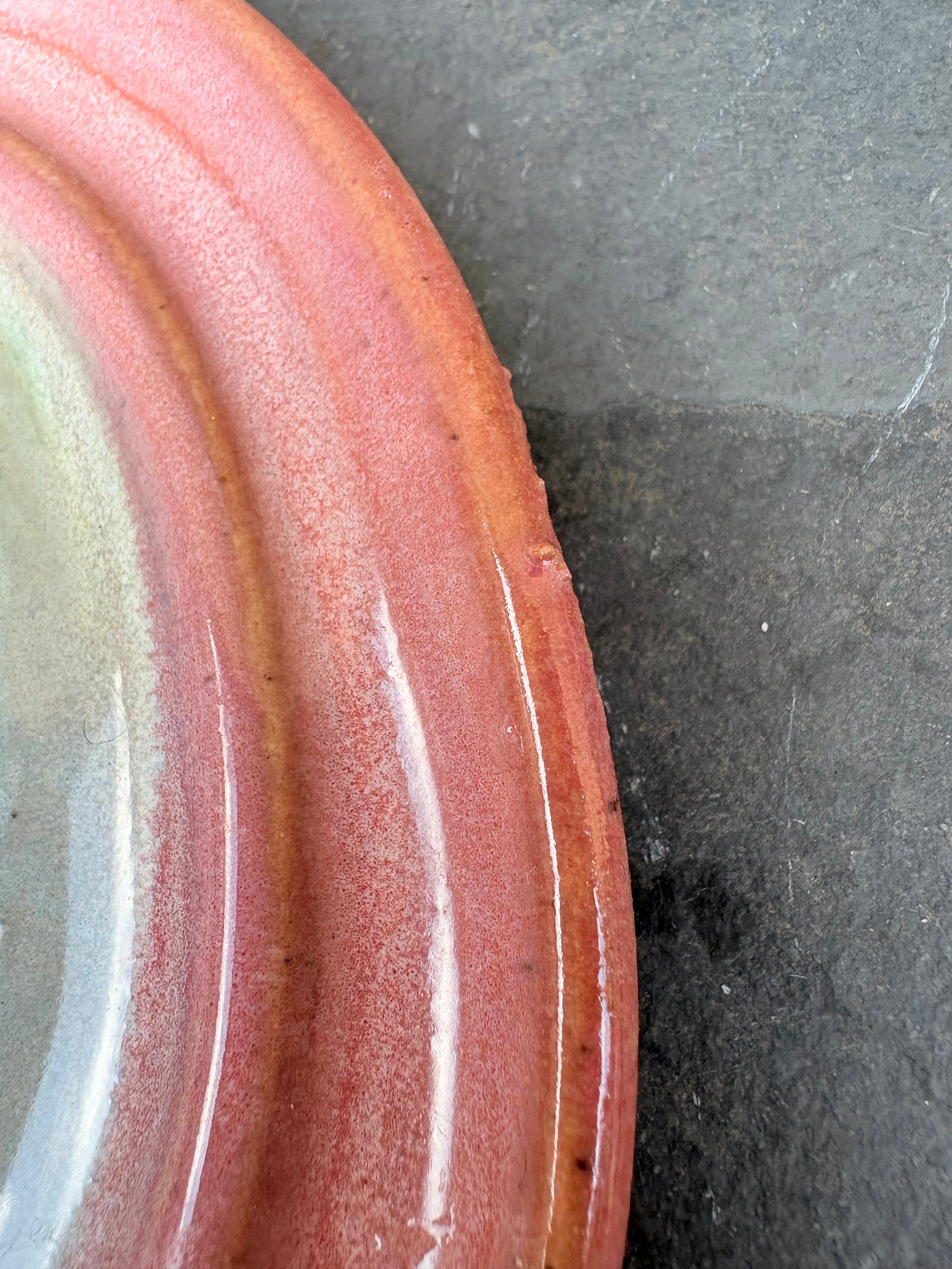 Butter Dish (butter slut, pink night sky, cream clay, knob)