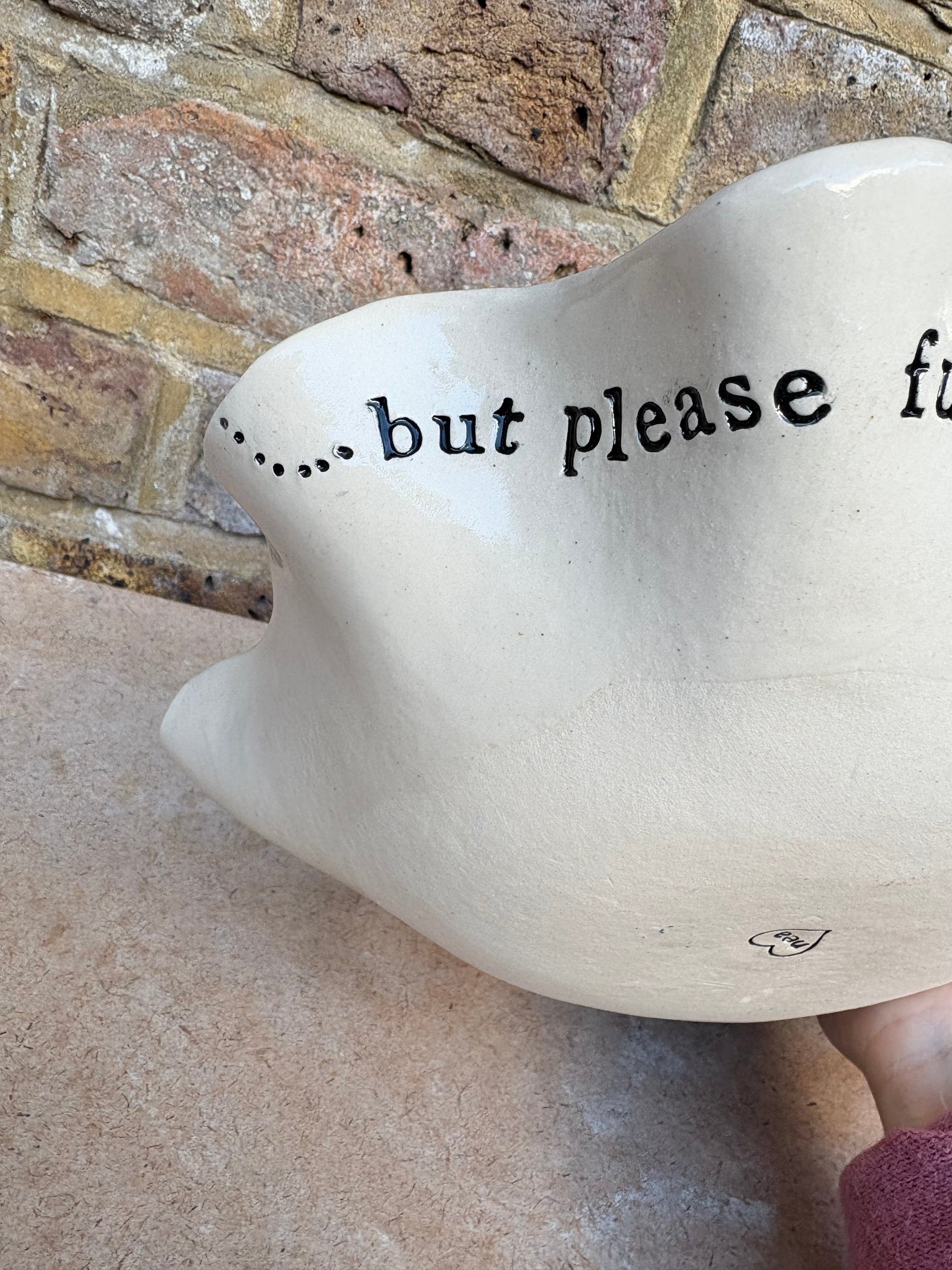 "good food, fine wine, good company..." dish (Sage)