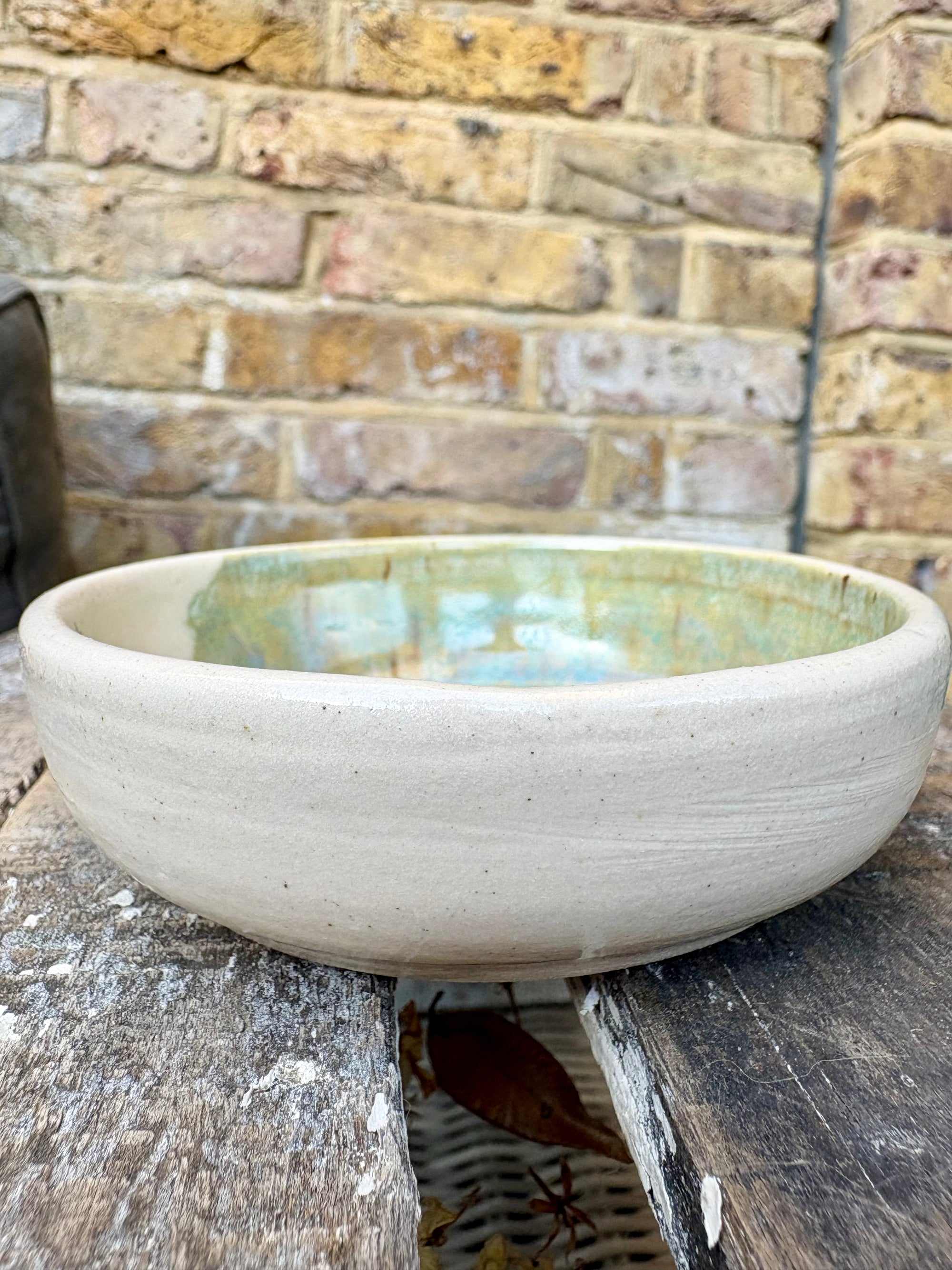 "random shit" trinket dish (green)