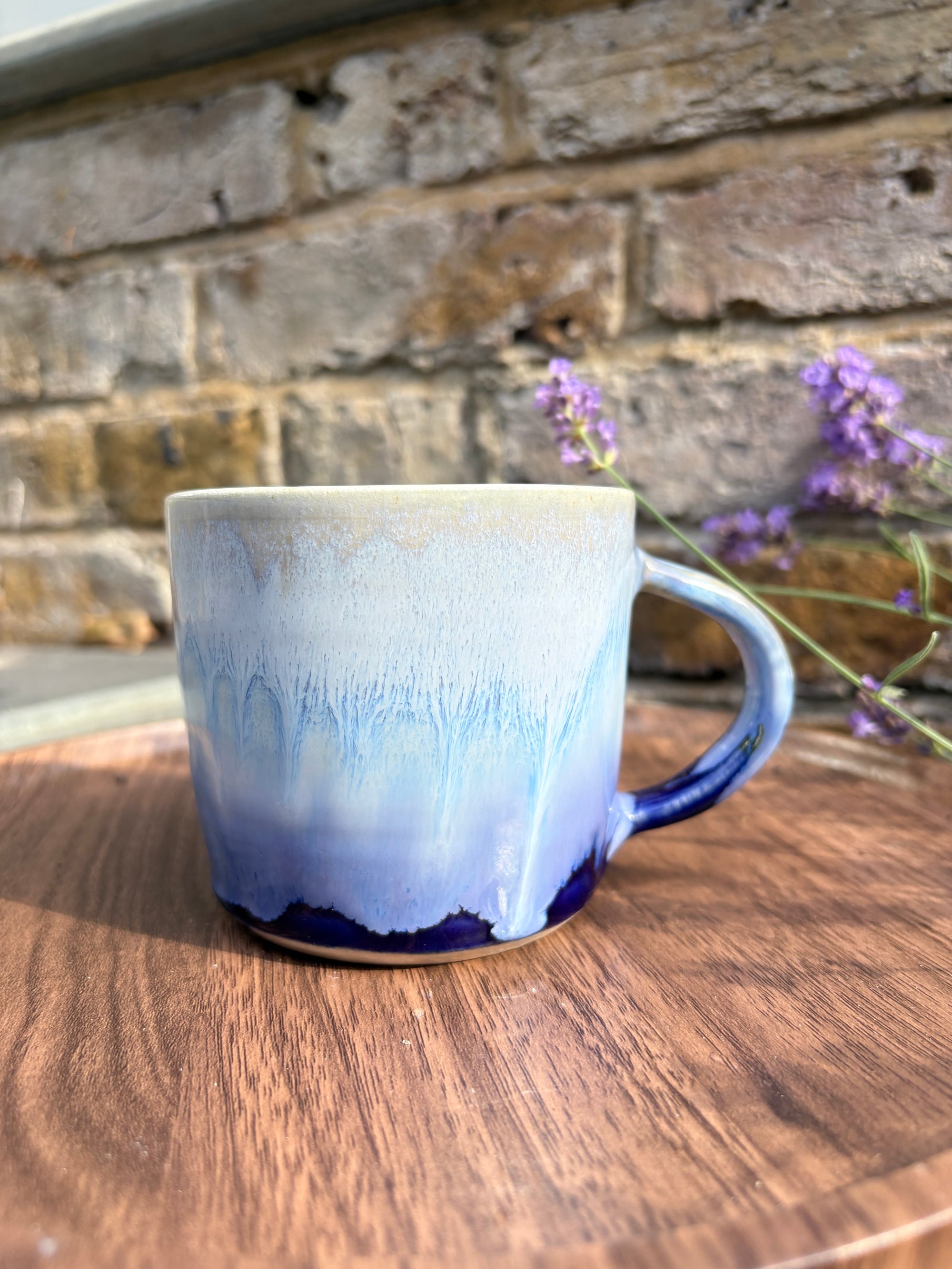 “fuck normal, i want magic" mug (Blues)