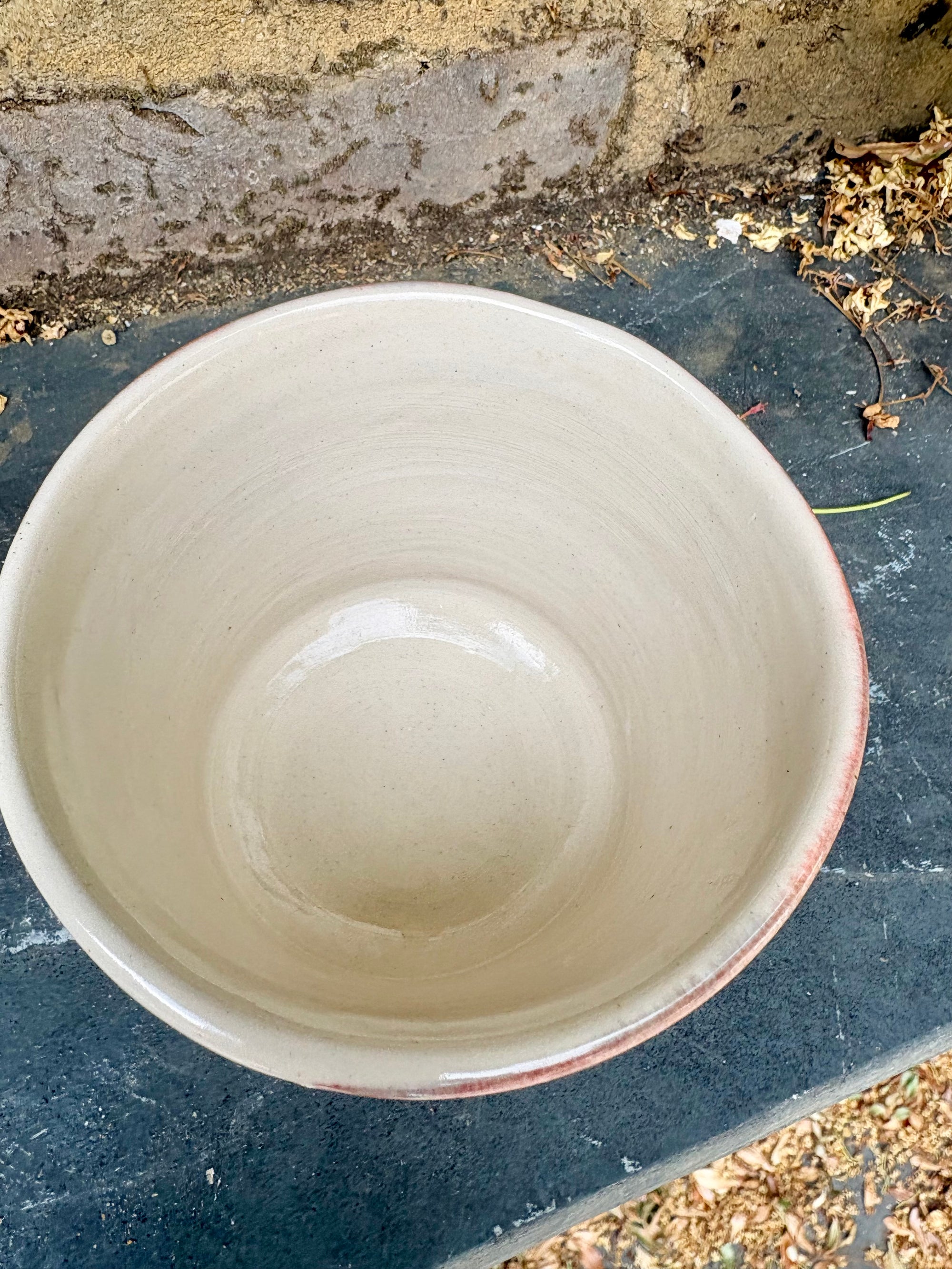"random kitchen shit" utensil holder (lilac/ purple/ white clay)