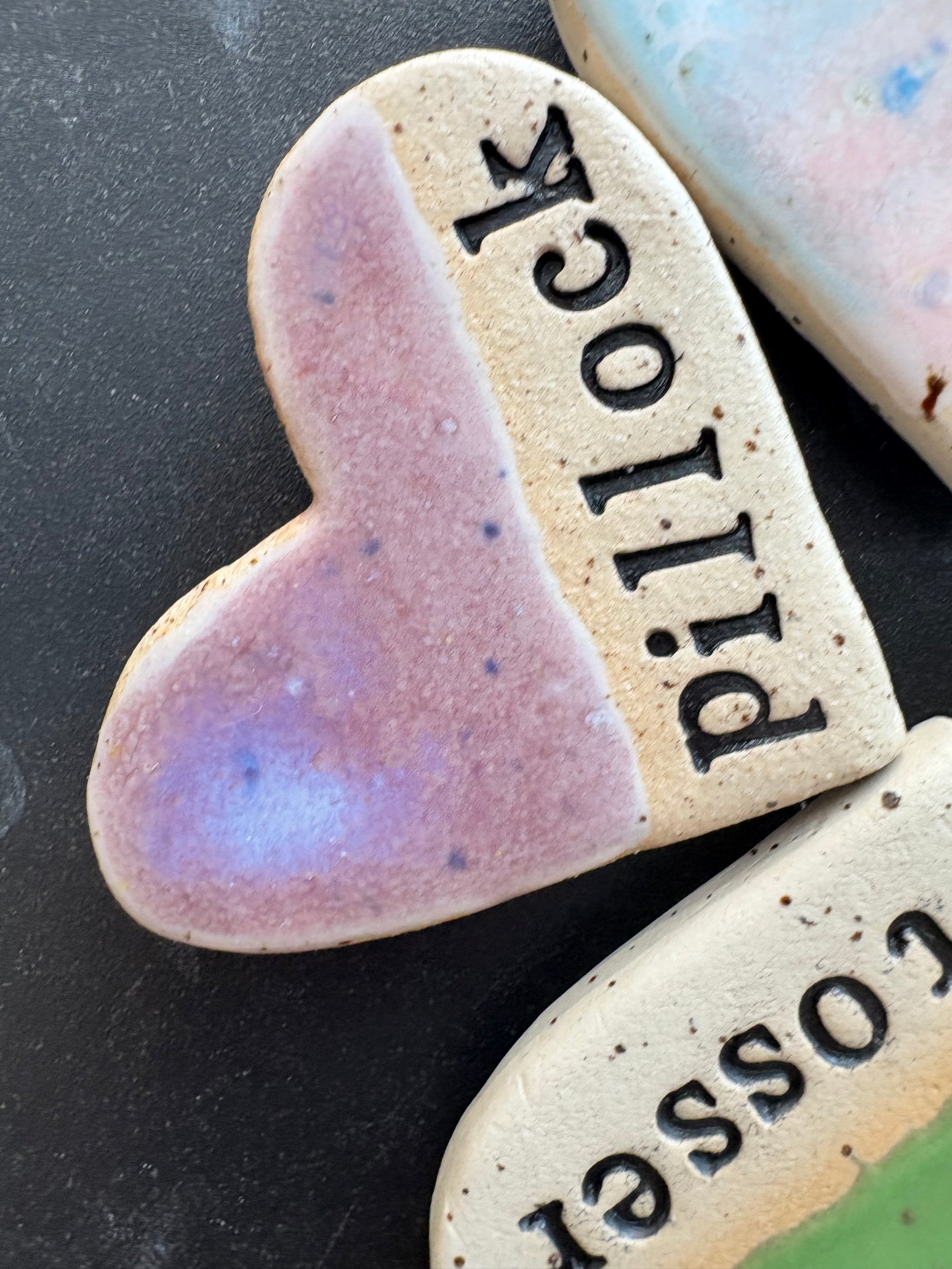 Sweary Magnet Set (4 heart shaped magnets)