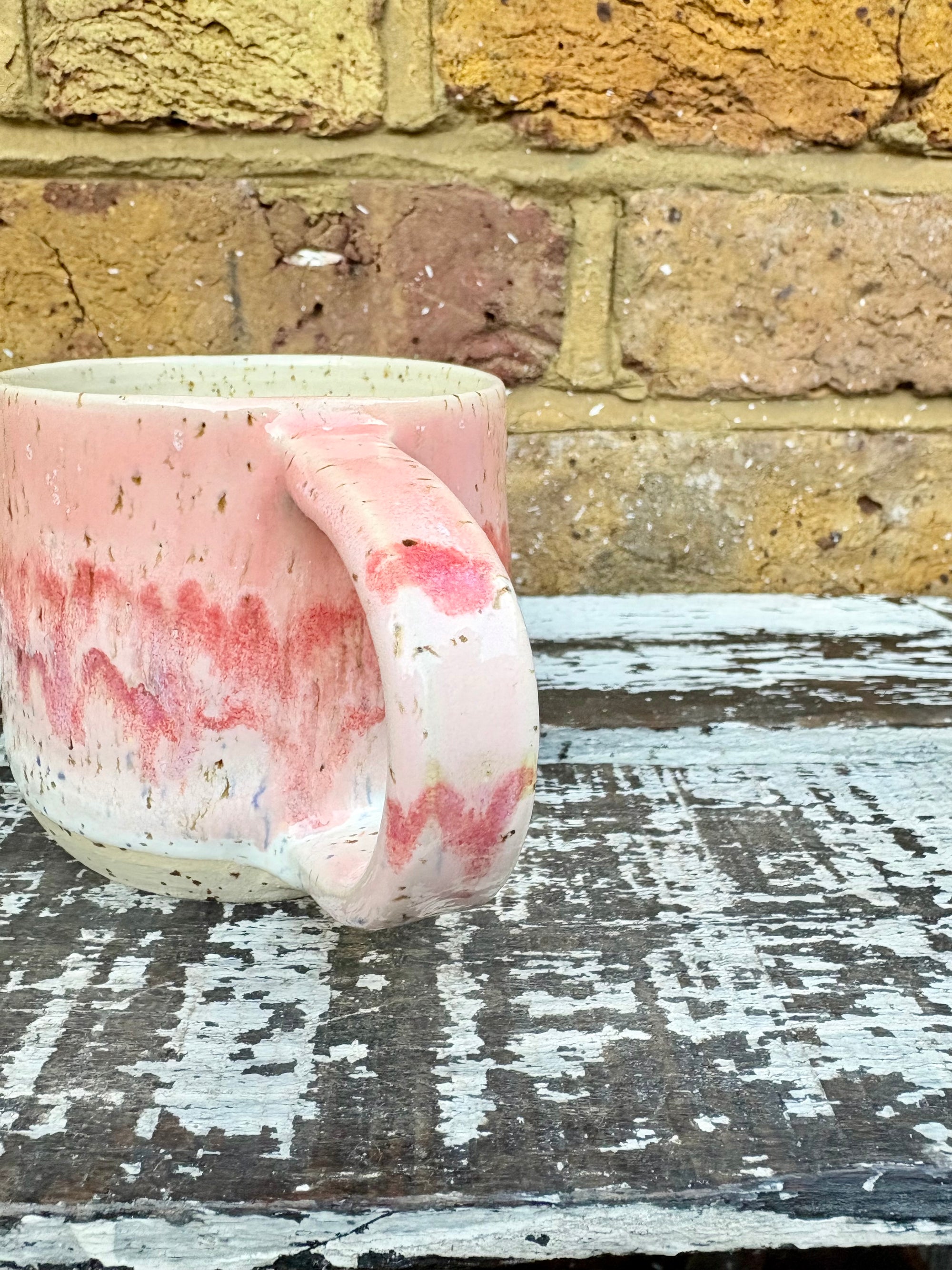 "bad bitch" mug (raspberry ripple)