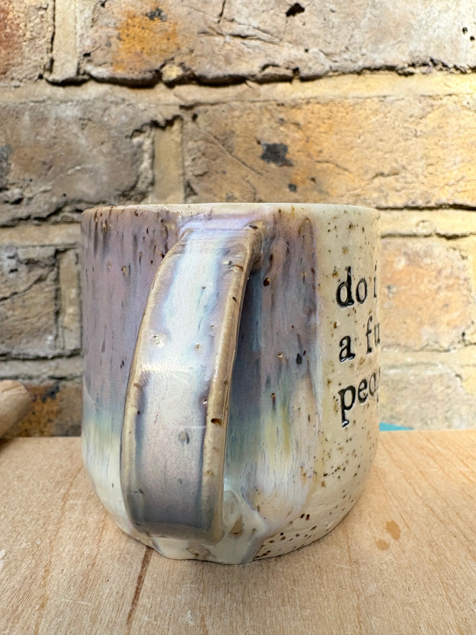 Do I look like a fucking People Person? mug (lilac)