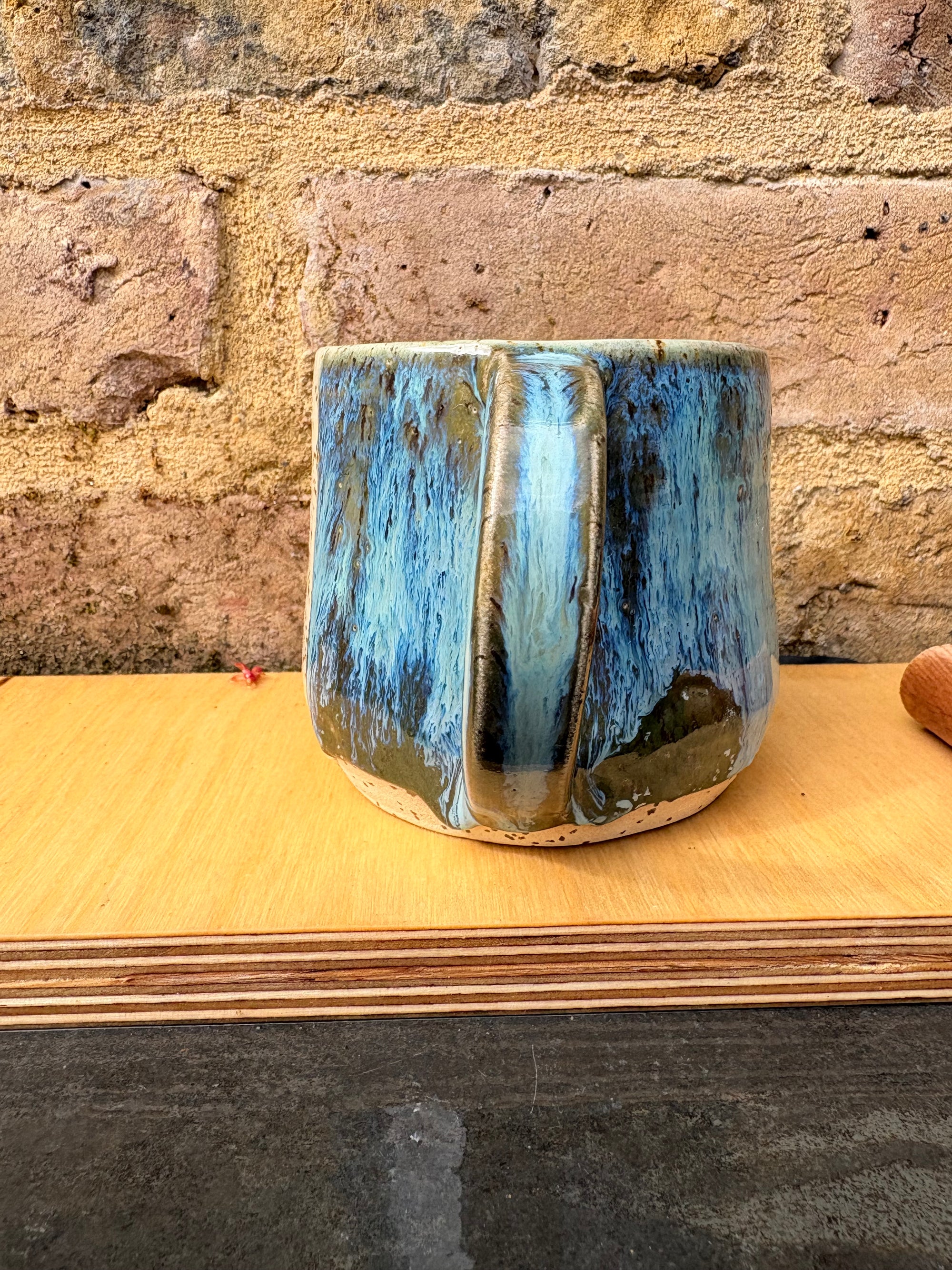 “Sorry" “not sorry” mug (blue night sky)