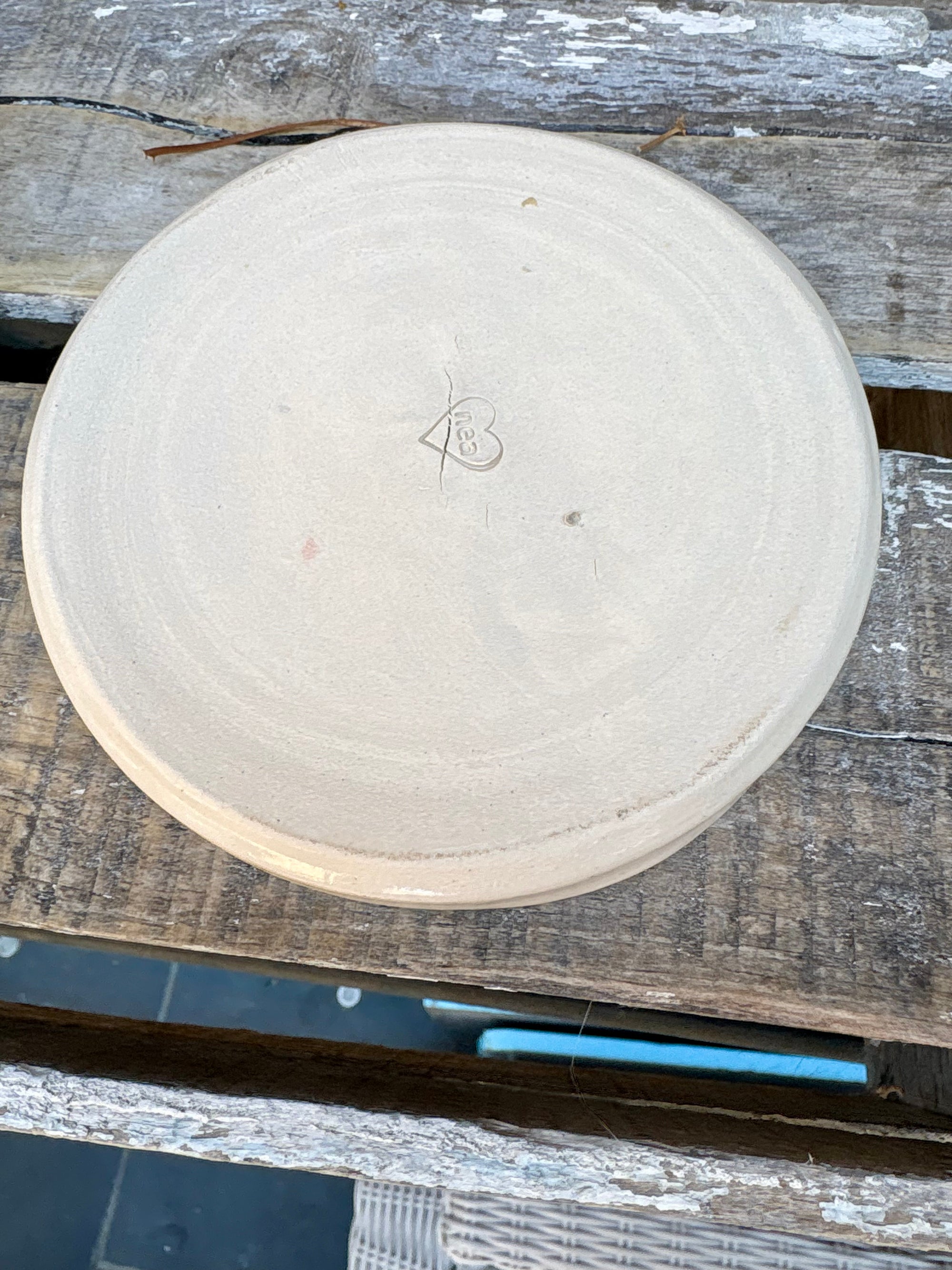 Butter Dish (buttery slut, pink, cream clay, knob)