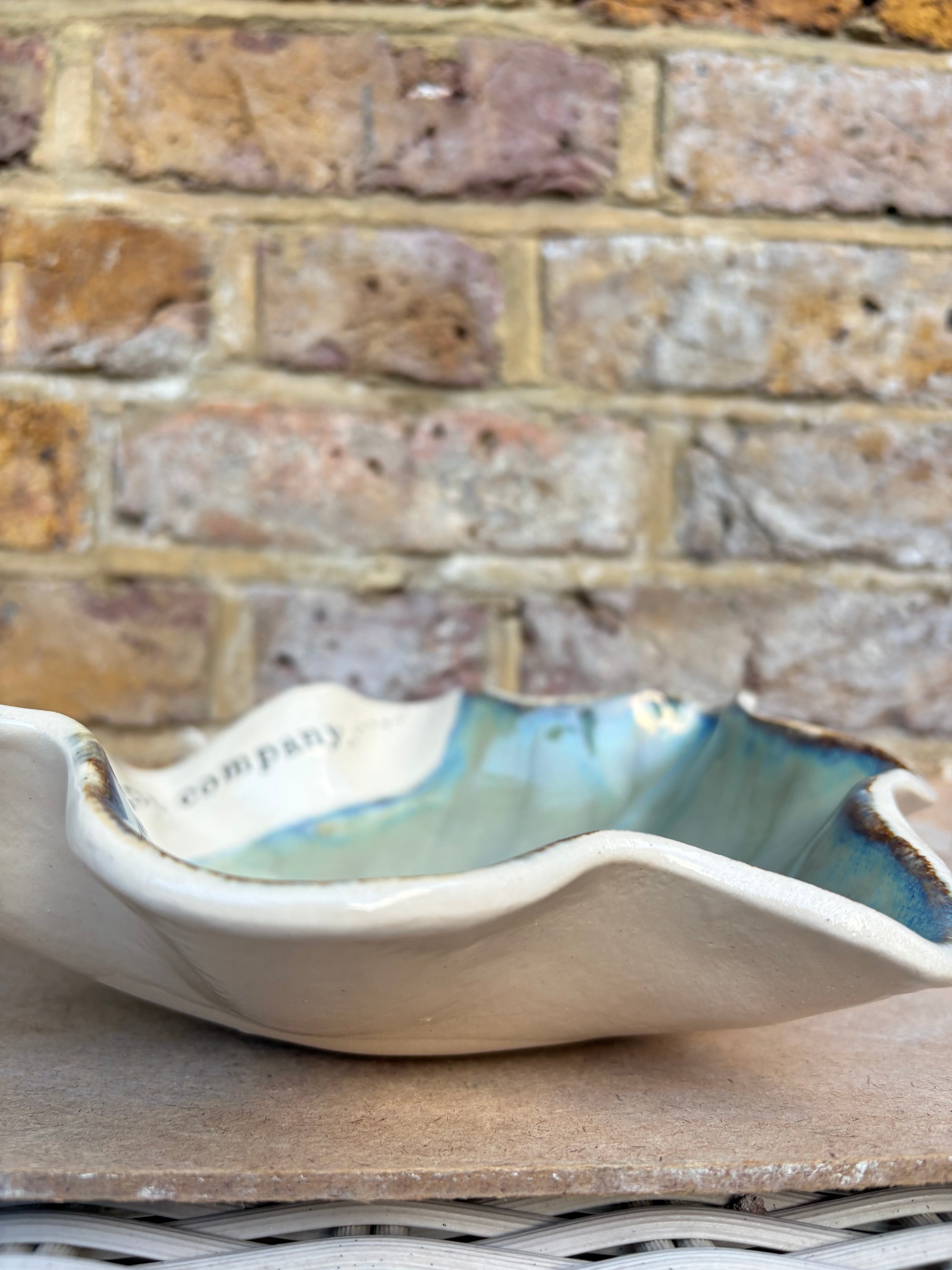 "good food, fine wine, good company..." dish (Sage)