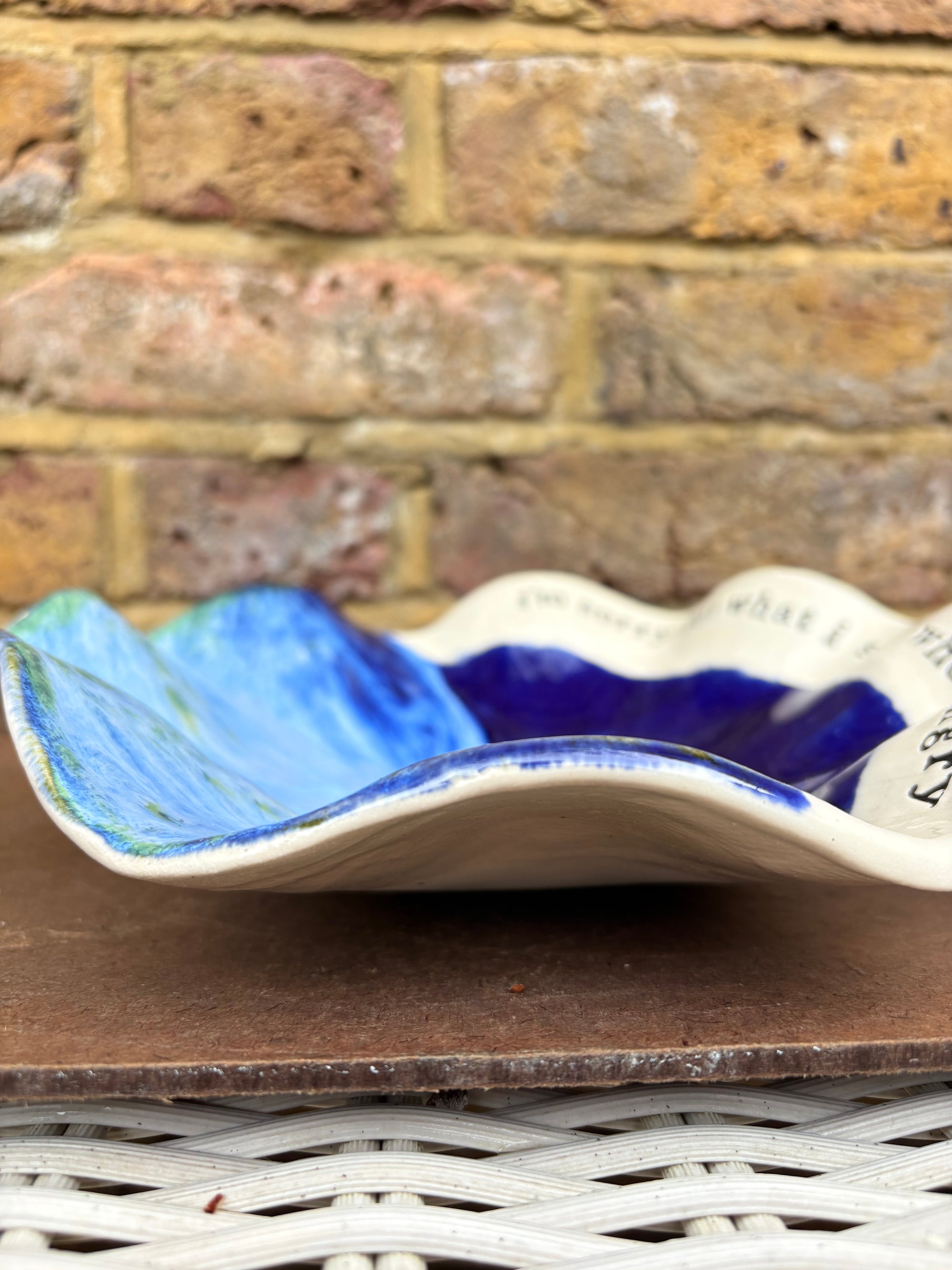 "I'm sorry for what I said when I was hungry" bowl (Ocean)