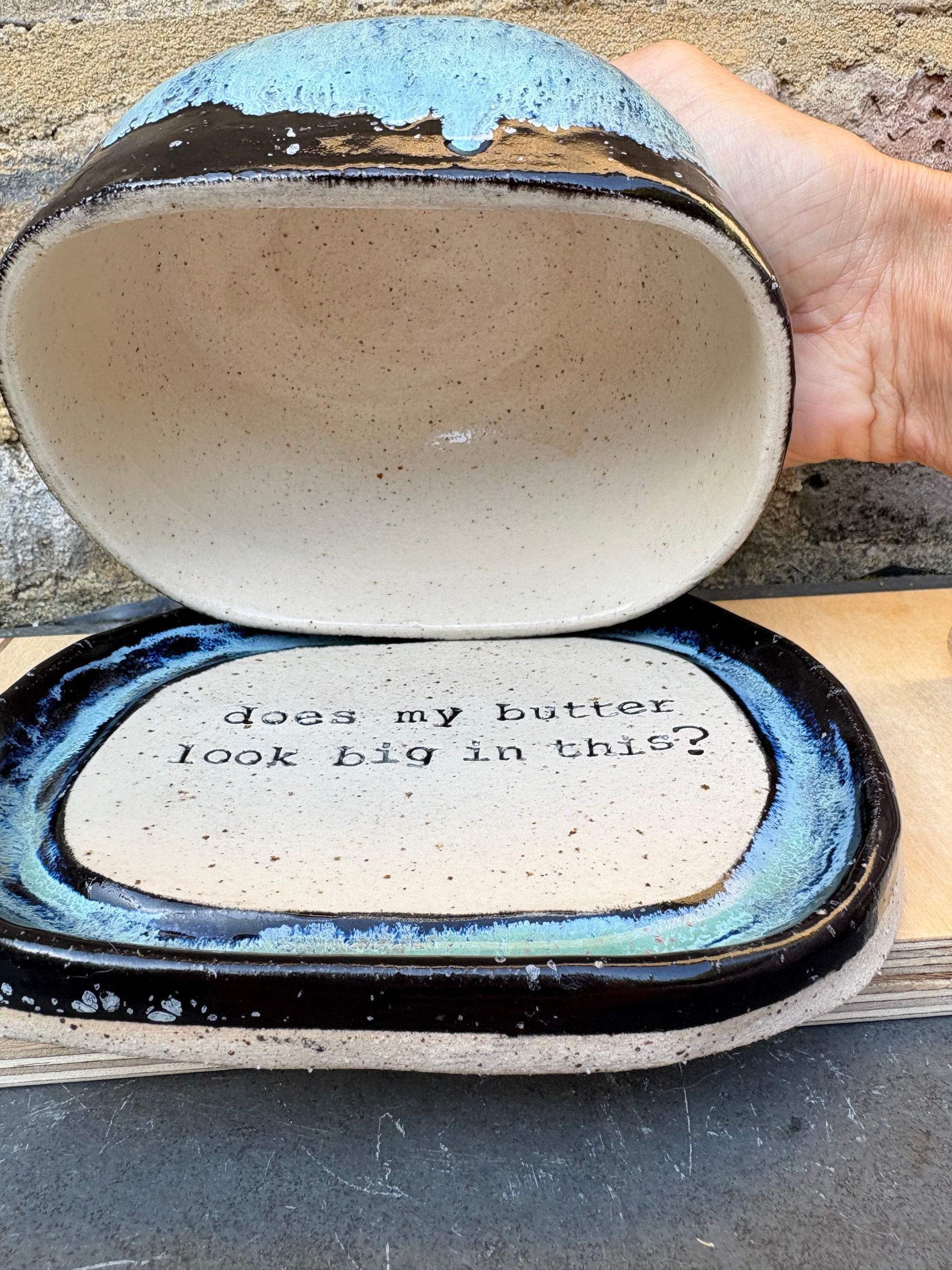 Butter Dish (does my butter look big in this?)