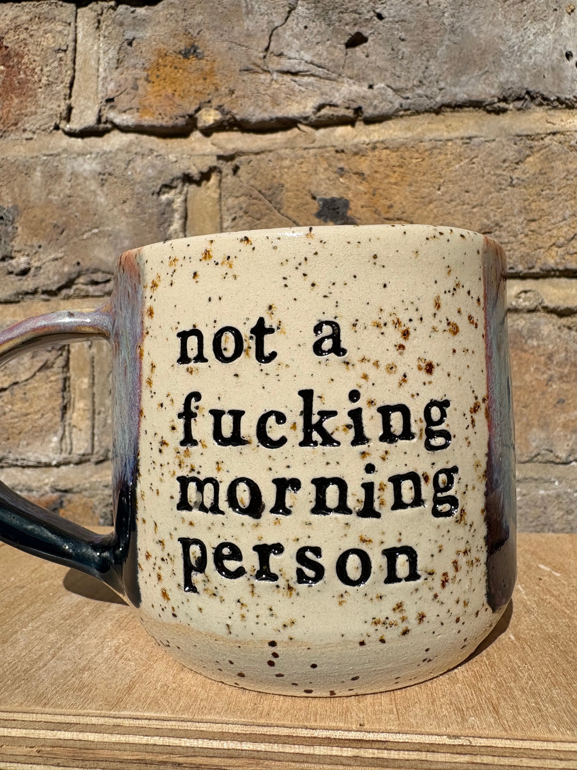 "not a fucking morning person" (Raspberry Sky)