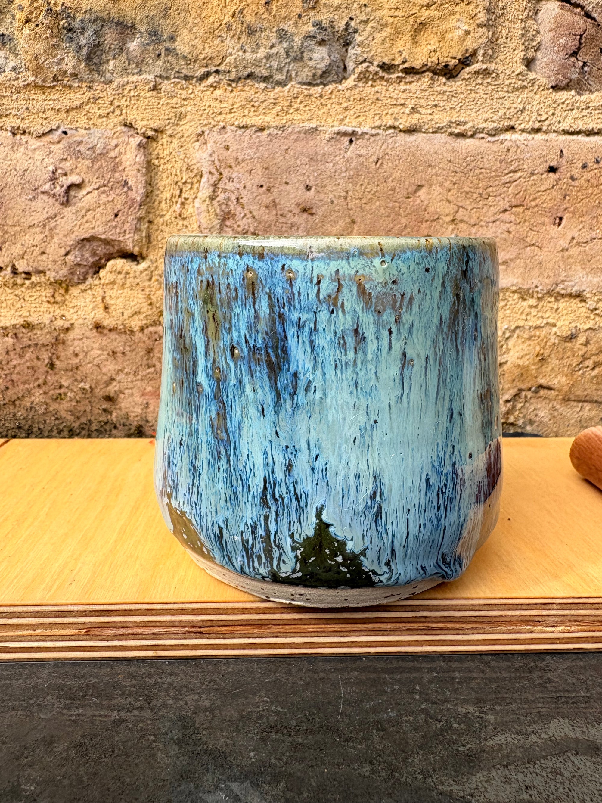 “Sorry" “not sorry” mug (blue night sky)
