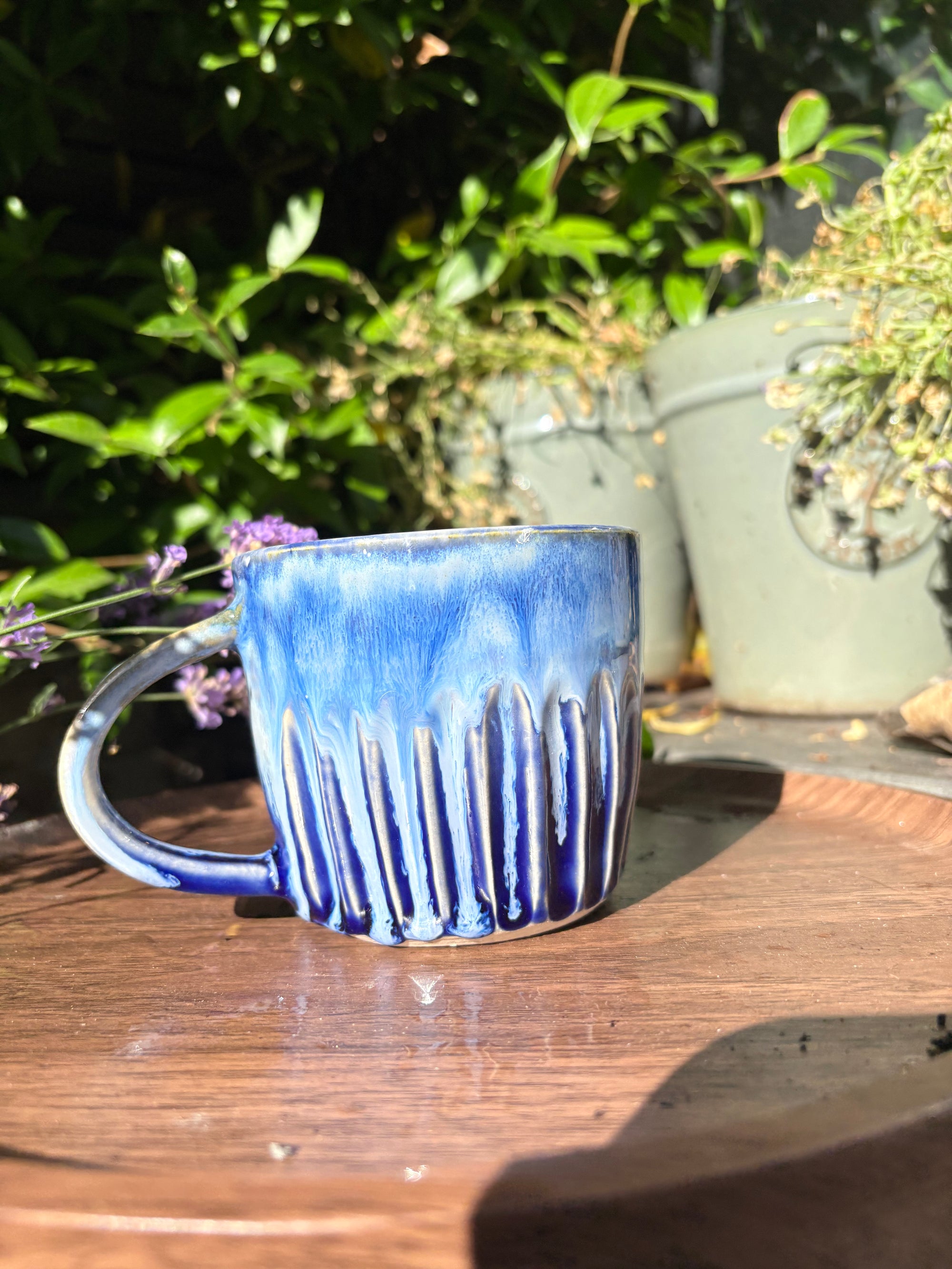 “Fuck off i'm reading" mug (blues)