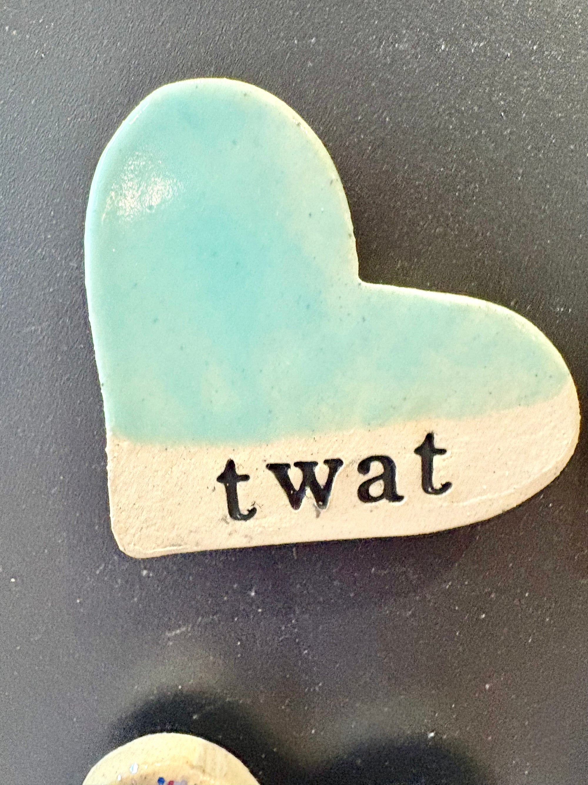 Sweary Magnet Set (4 medium sized heart shaped magnets)