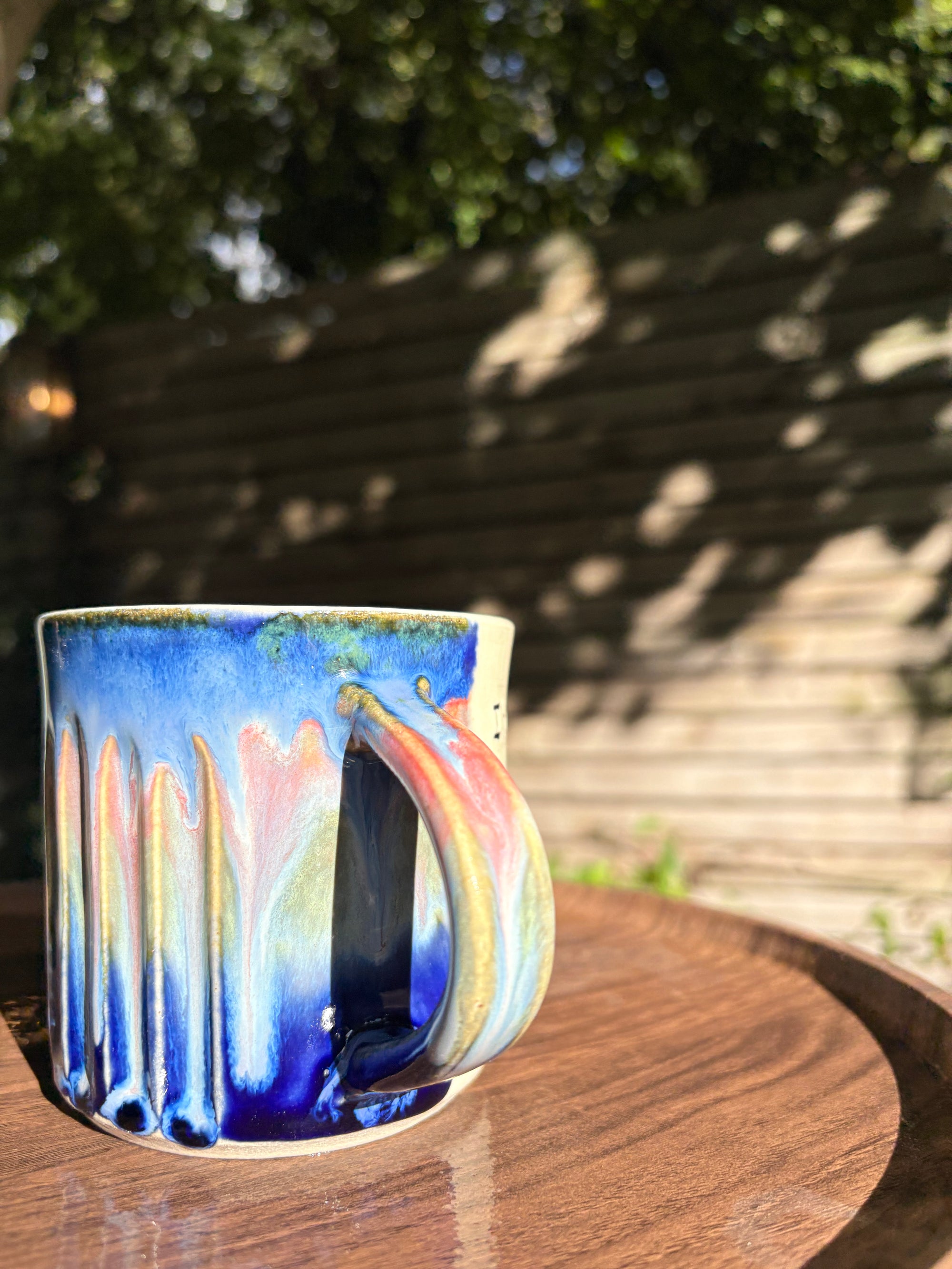 "I'm a fucking GODDESS" mug (blue night sky, 290ml)