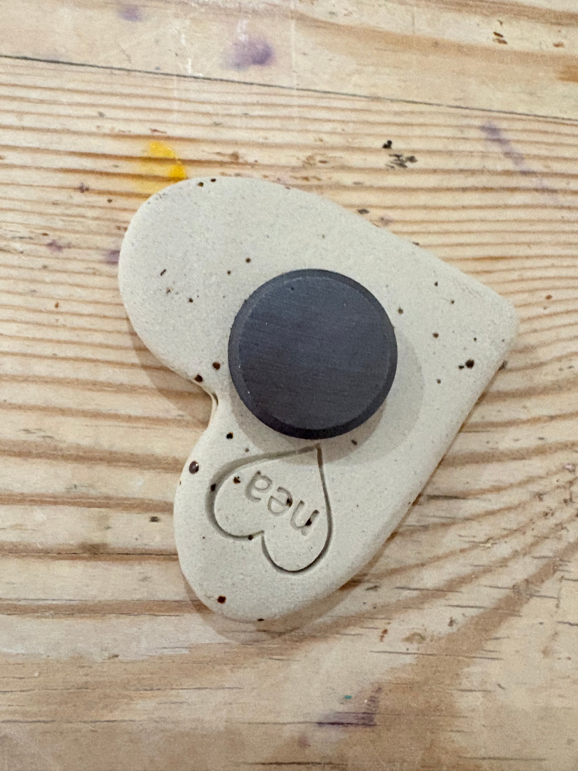 Twat Magnet Set (5 small heart shaped magnets)