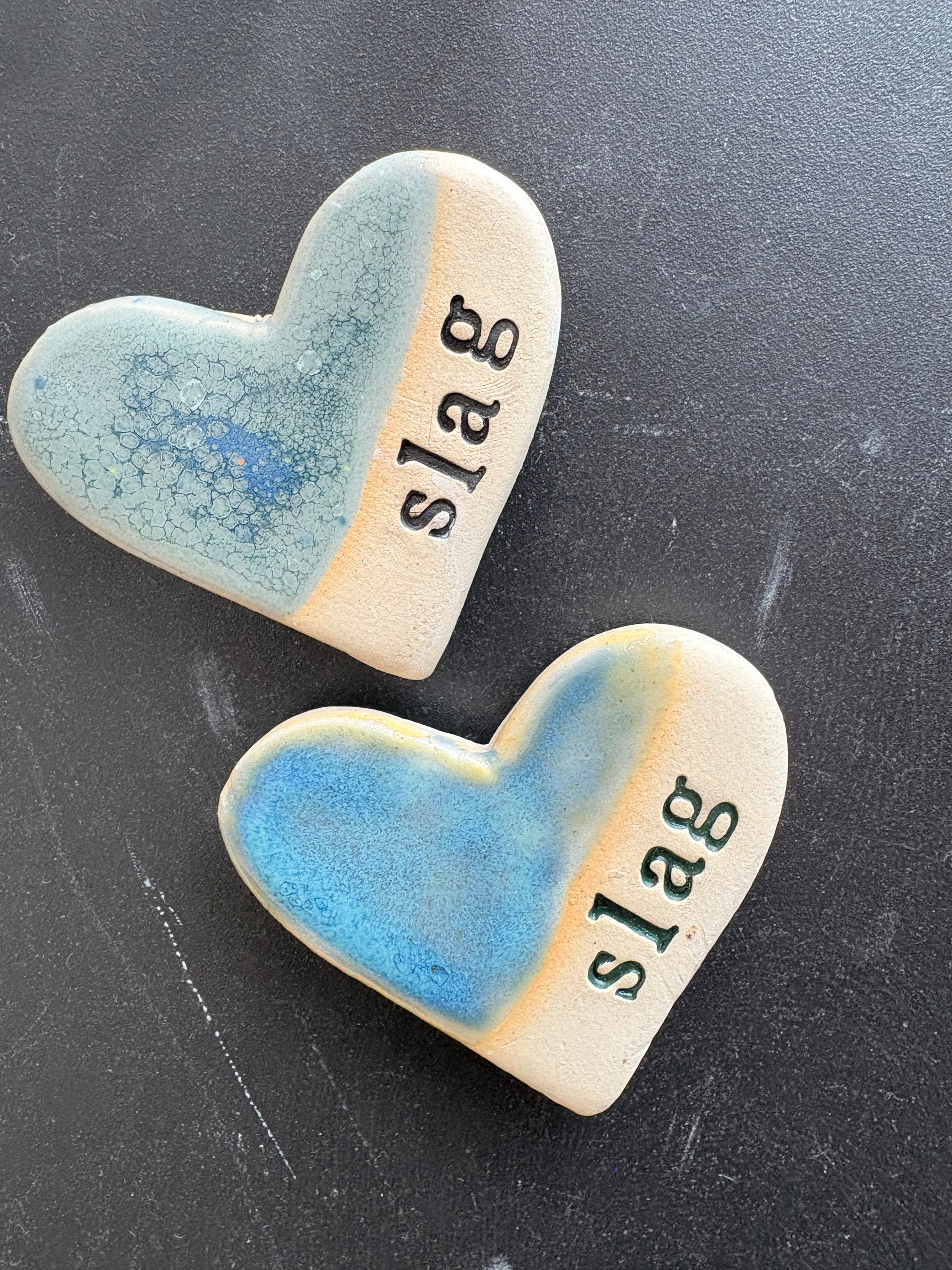 “Slag" Magnet (medium, blue)