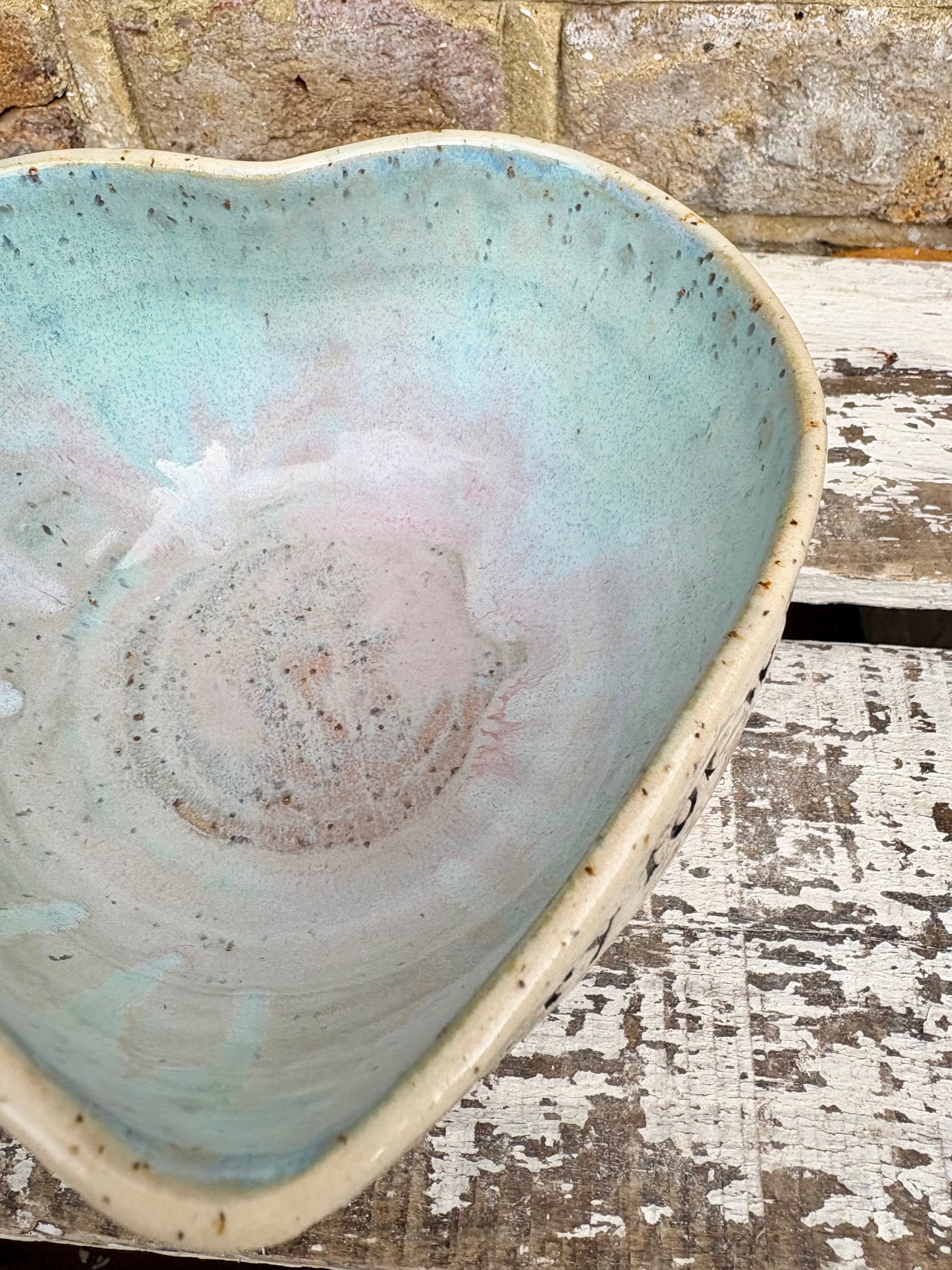 "I'm sorry for what I said when I was hungry" bowl (Pink Skies)